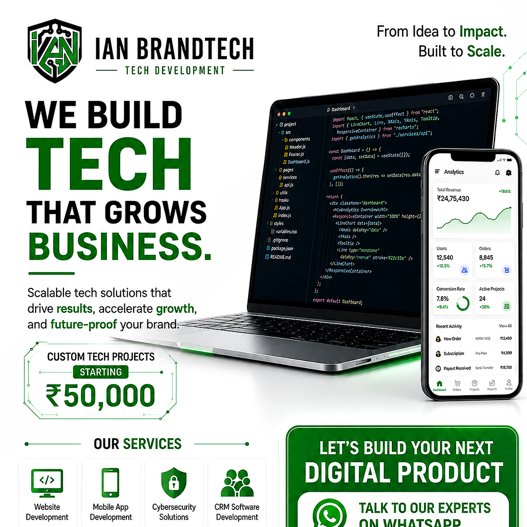 IAN BrandTech Facebook ad: chat Us
