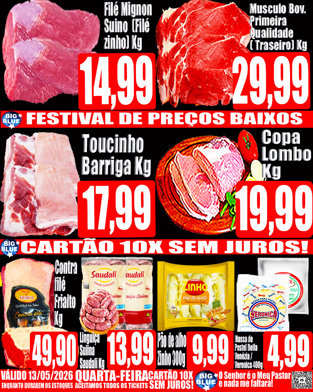 Supermercado Big Blue 1 Facebook ad: Big Blue Supermercado.