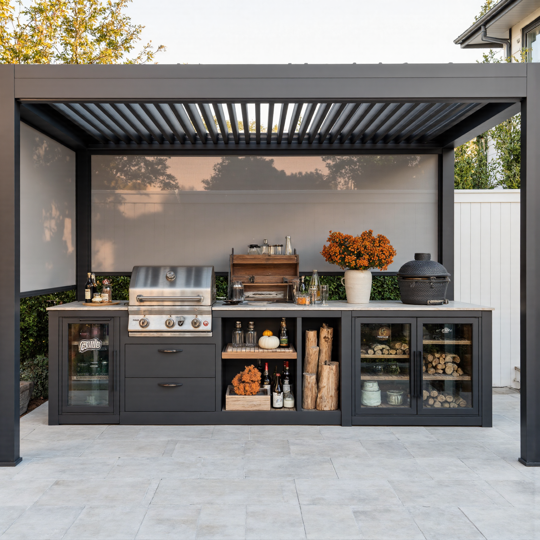 FlexPatio UK Facebook ad: Transform Your Patio: Motorized & Powered!