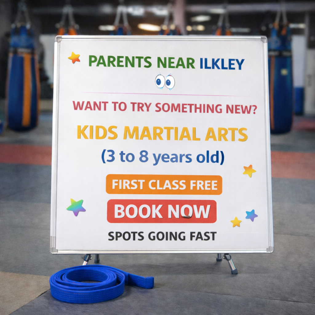 Kokoro Academy Ilkley Facebook ad: Kids Martial Arts Ilkley (Ages 3-8)
