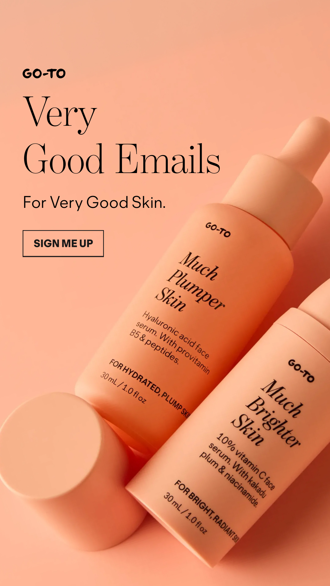 Go-To Skin Care Facebook ad