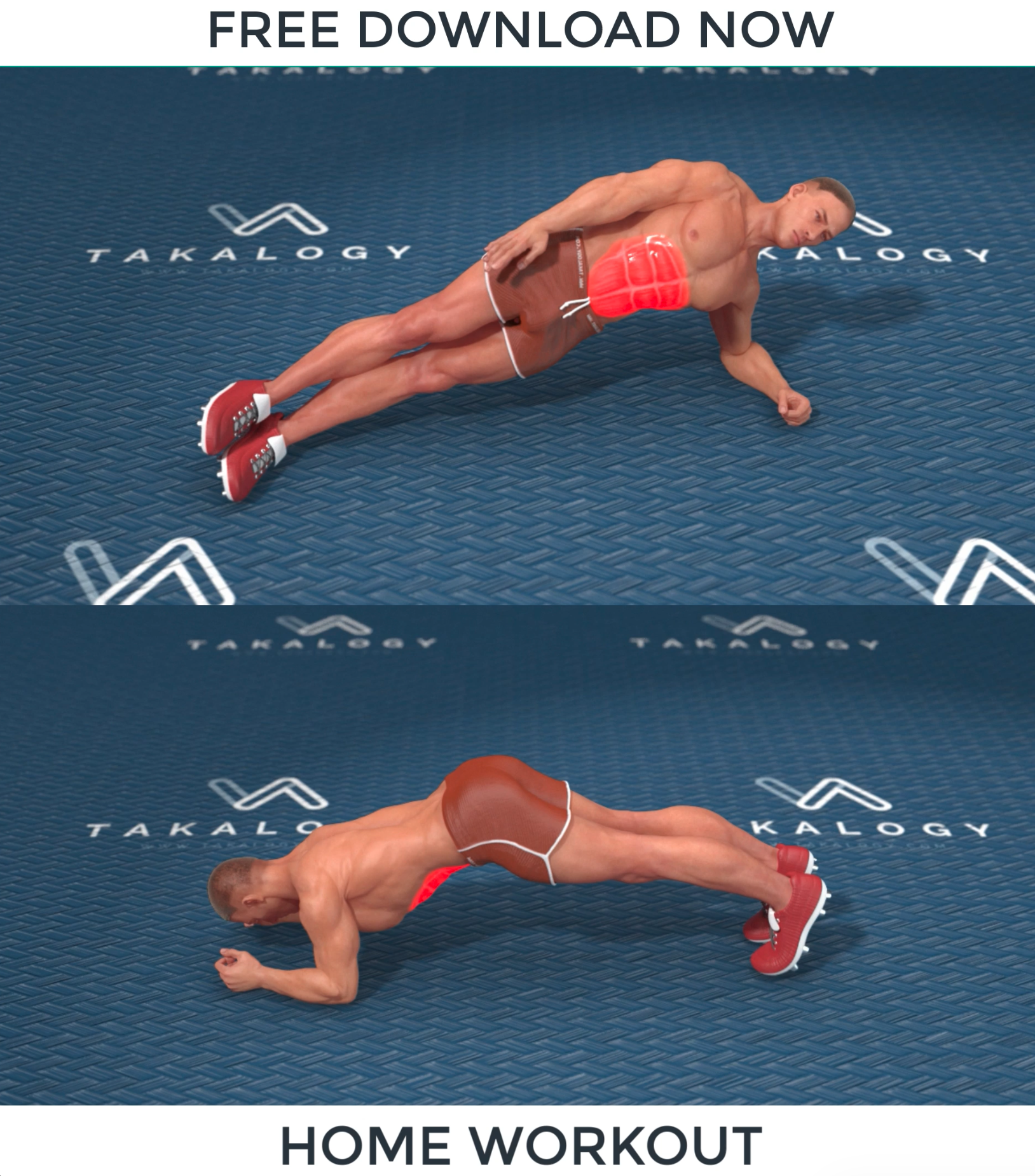 Home Workout Facebook ad