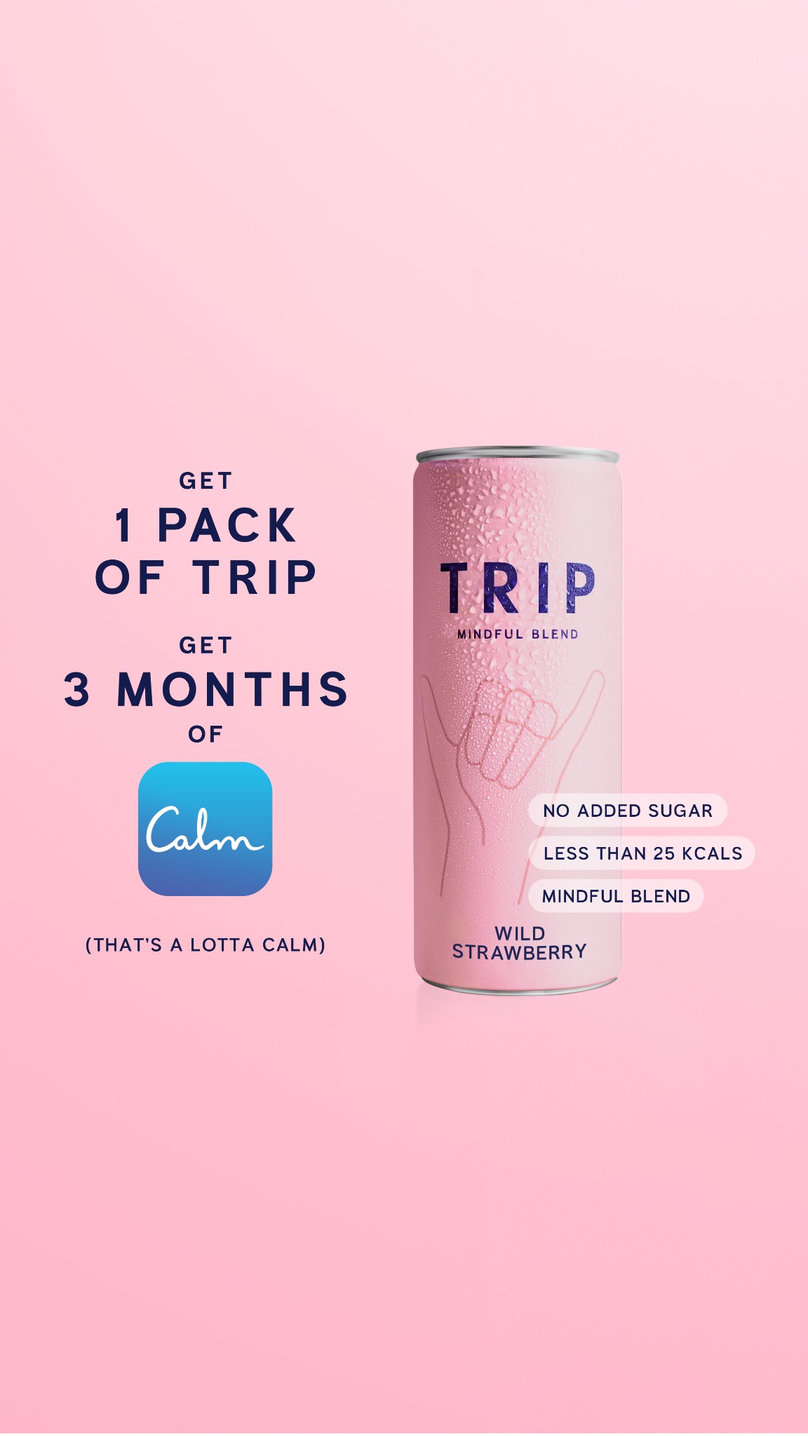 Calm Facebook ad