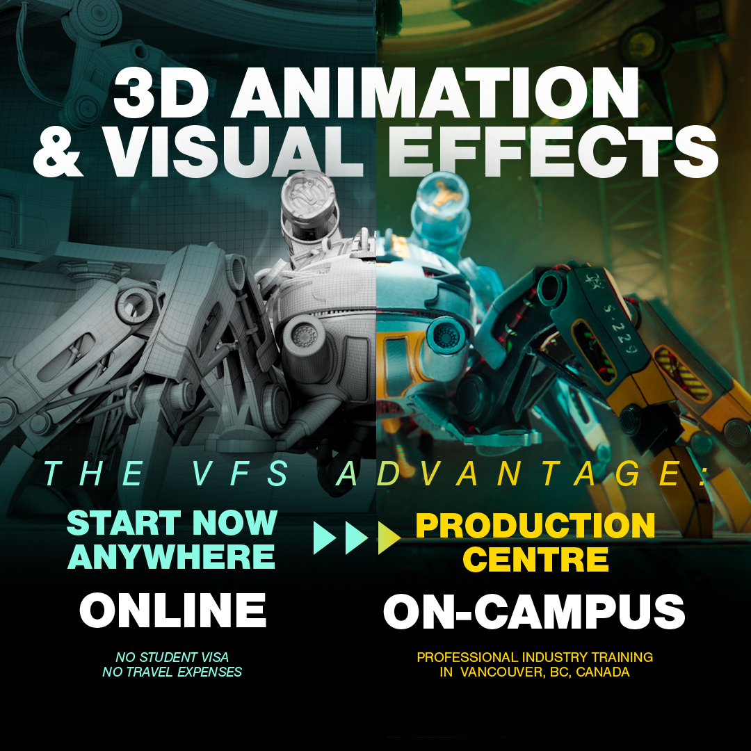 Vancouver Film School Facebook ad from Apr 6, 2026