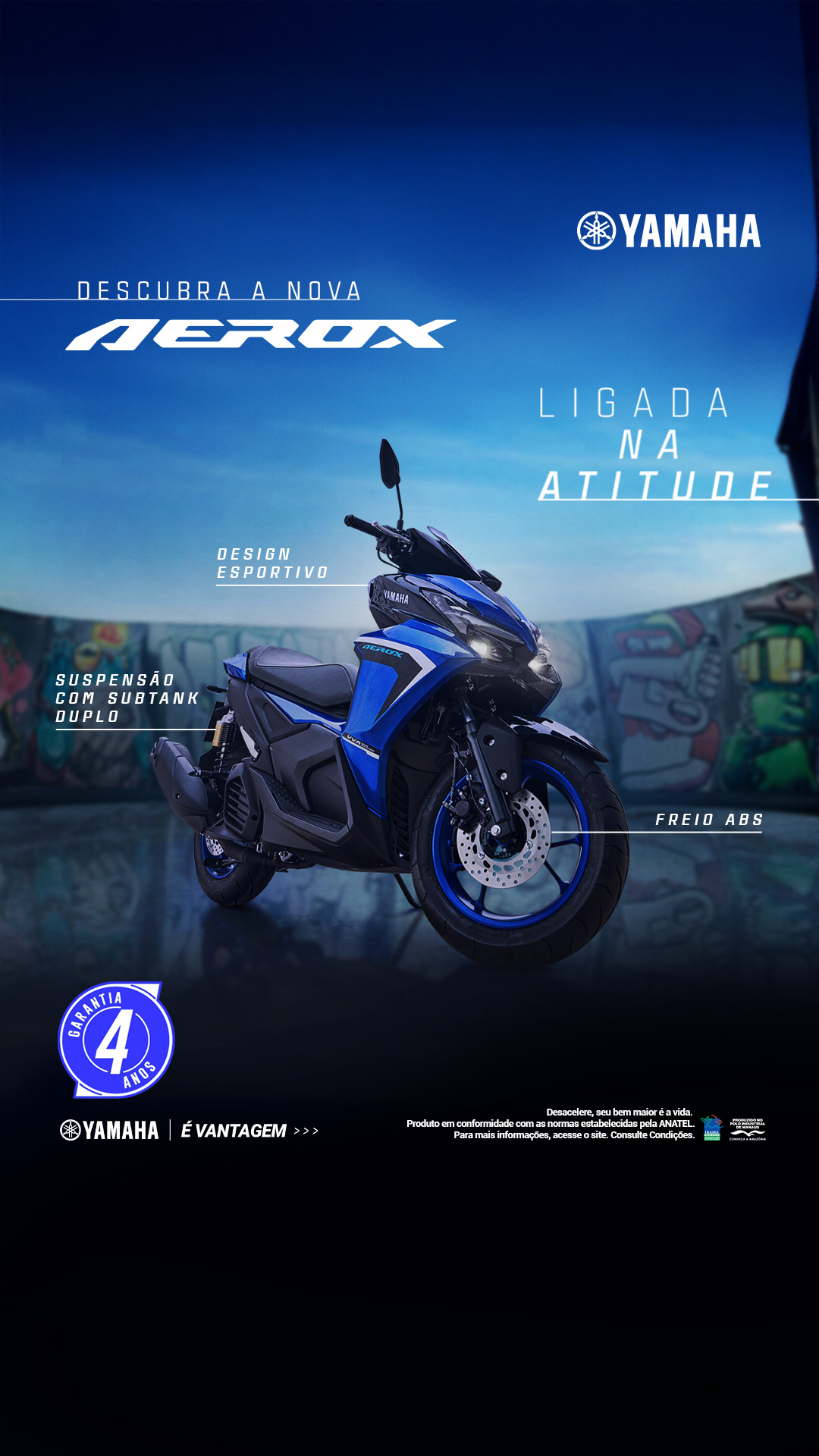 Yamaha Motor do Brasil Facebook ad from Apr 6, 2026