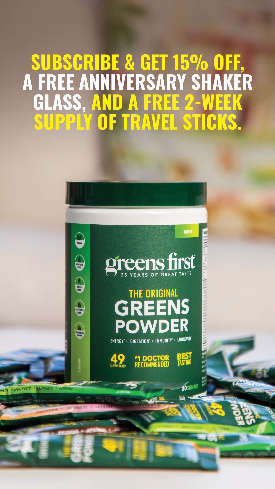 Greens First Facebook ad