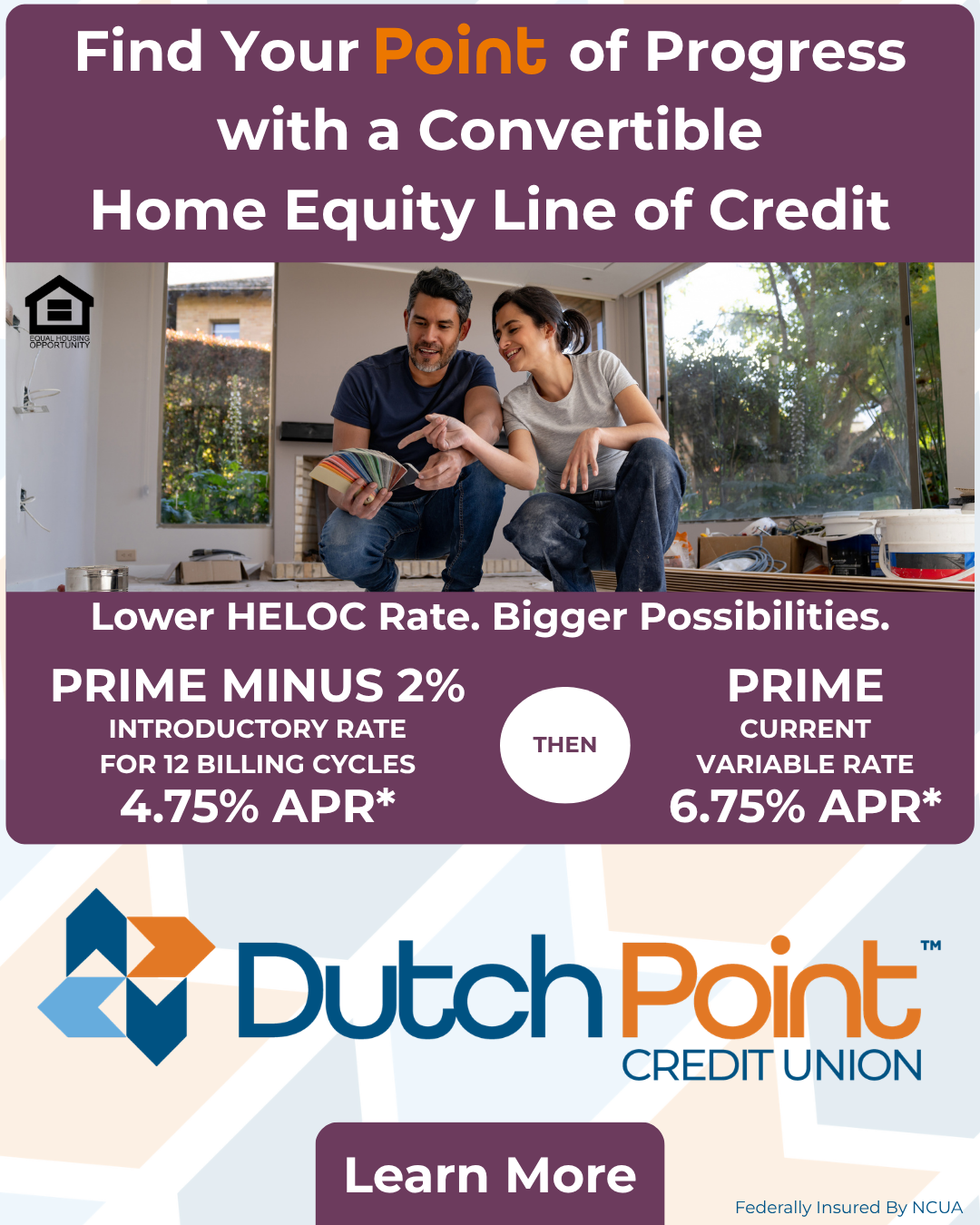 Dutch Point Credit Union Facebook ad