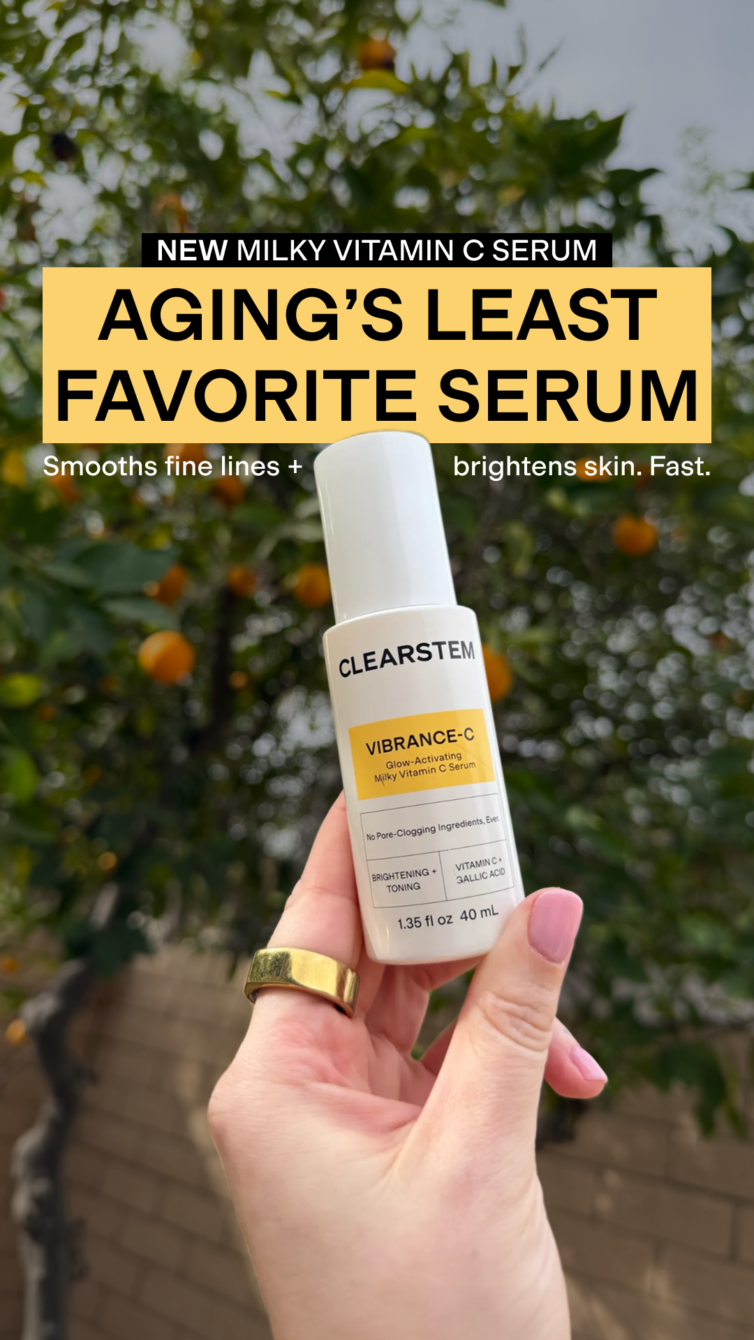 CLEARSTEM Skincare Facebook ad