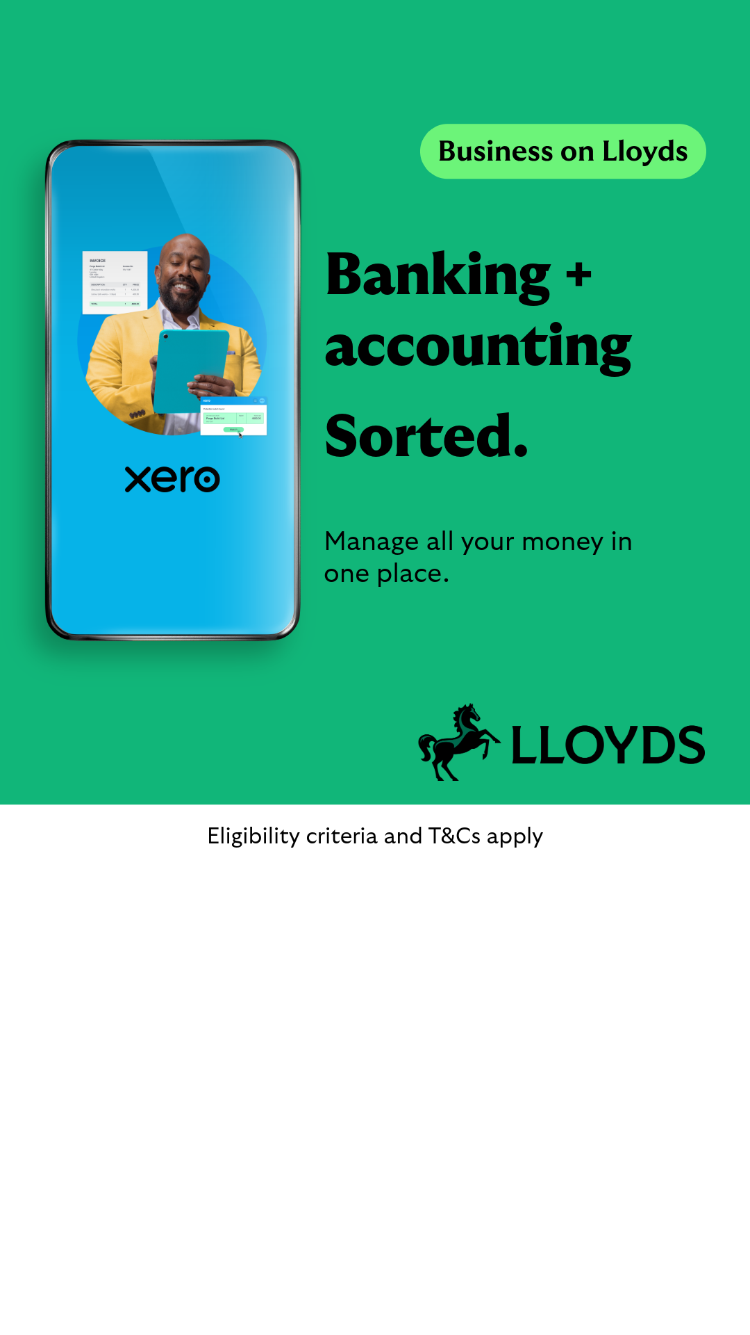 Lloyds Bank Business Facebook ad from Jul 31, 2026