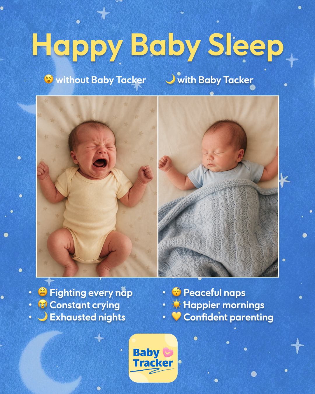Baby Tracker Facebook ad from Jul 27, 2026