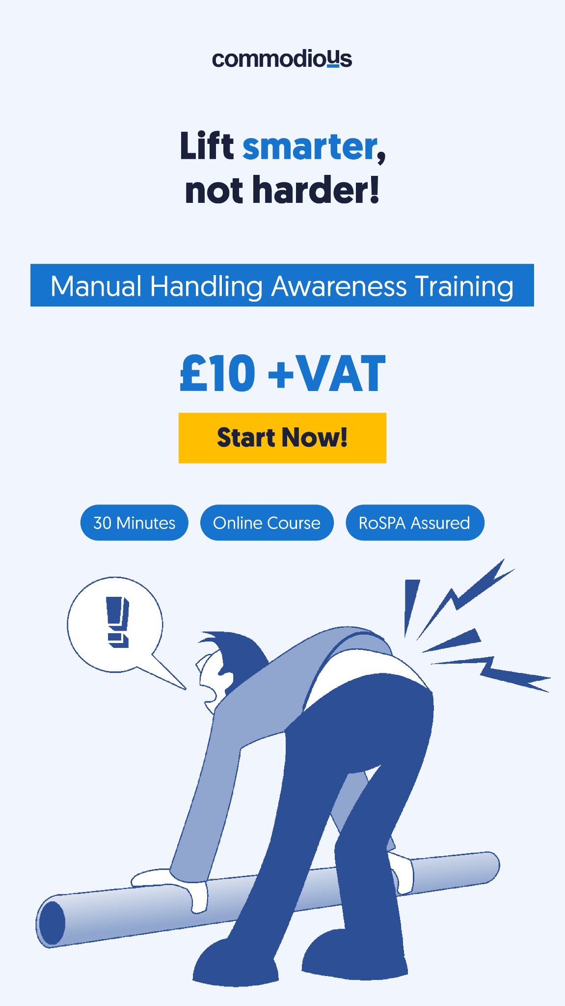 Commodious Training Facebook ad
