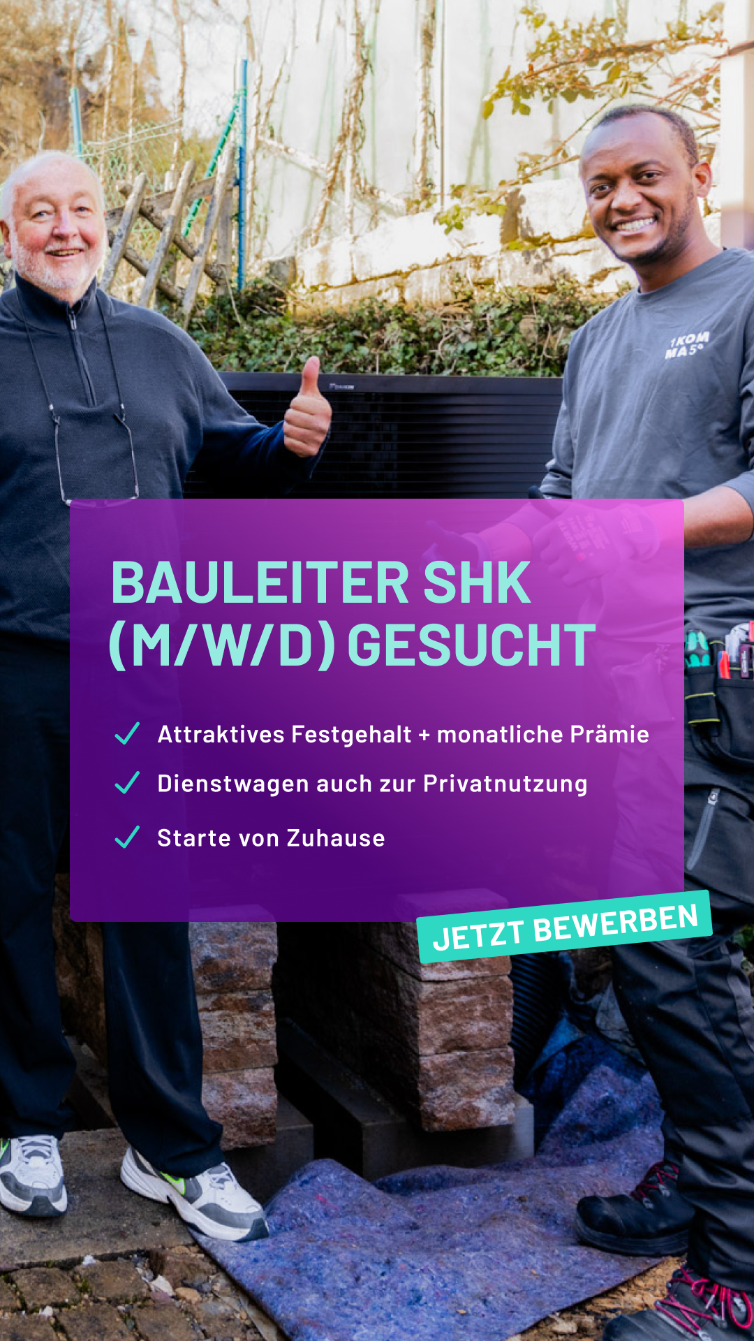 1KOMMA5GRAD Facebook ad