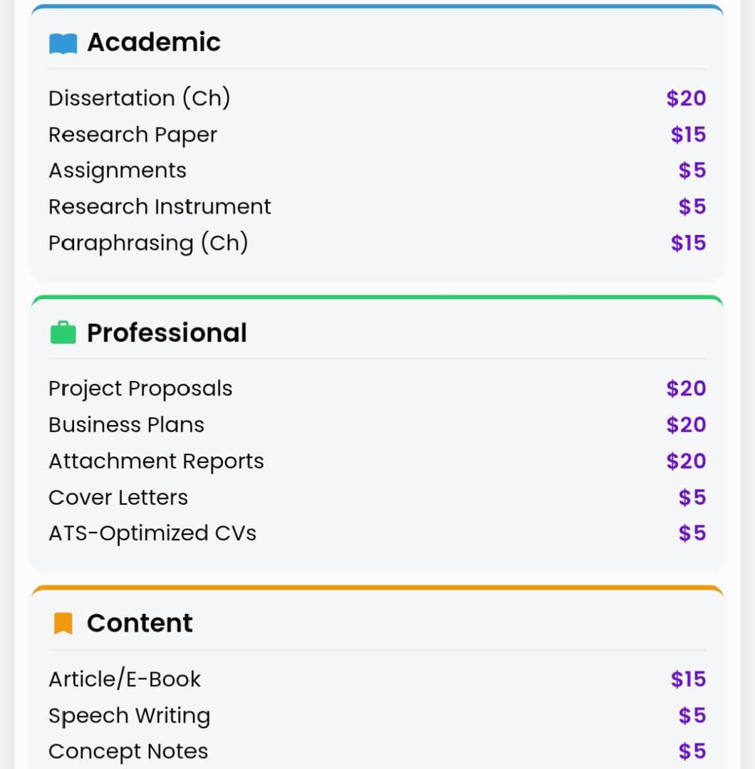 Premium Writing Service Agency Facebook ad from May 21, 2025