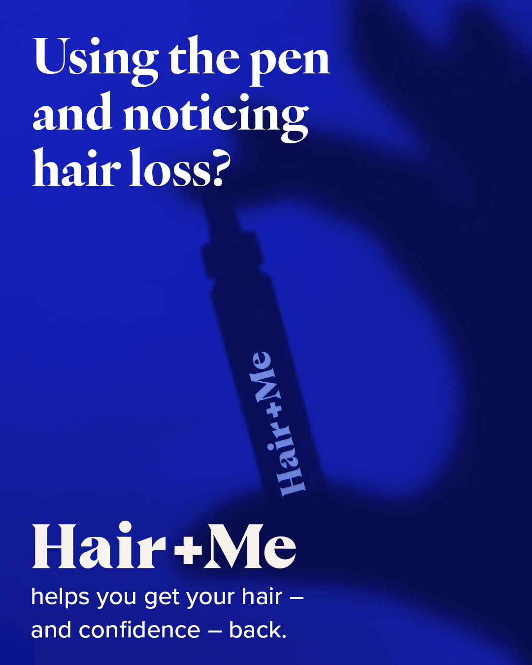 Hair + Me Facebook ad