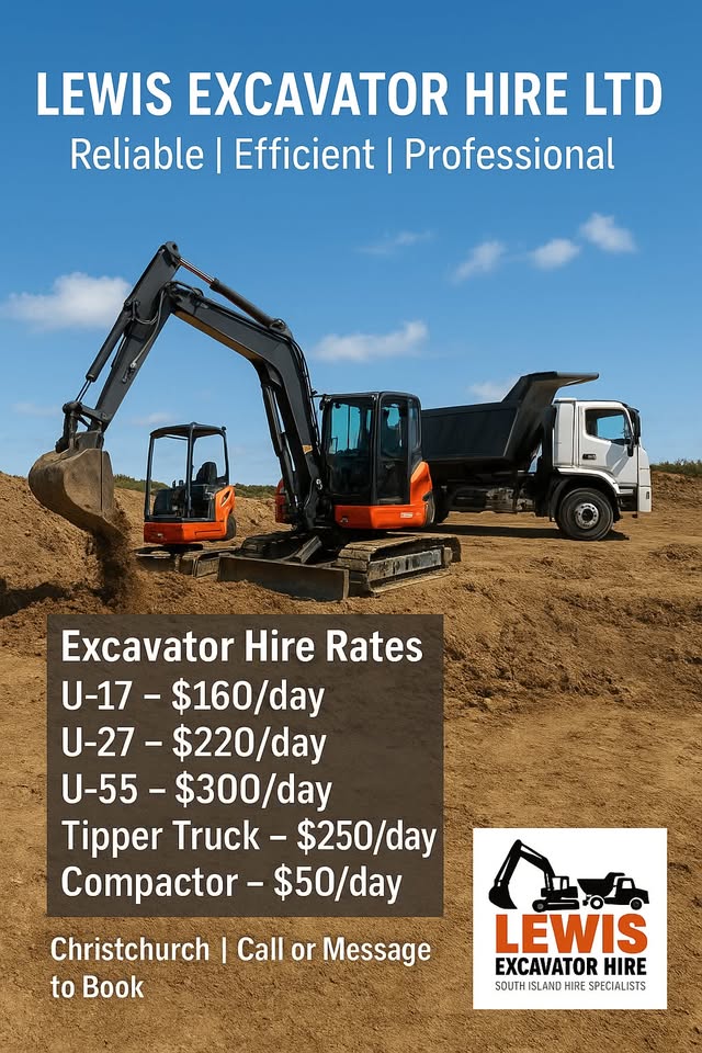Lewis Earthworks & Hire Facebook ad