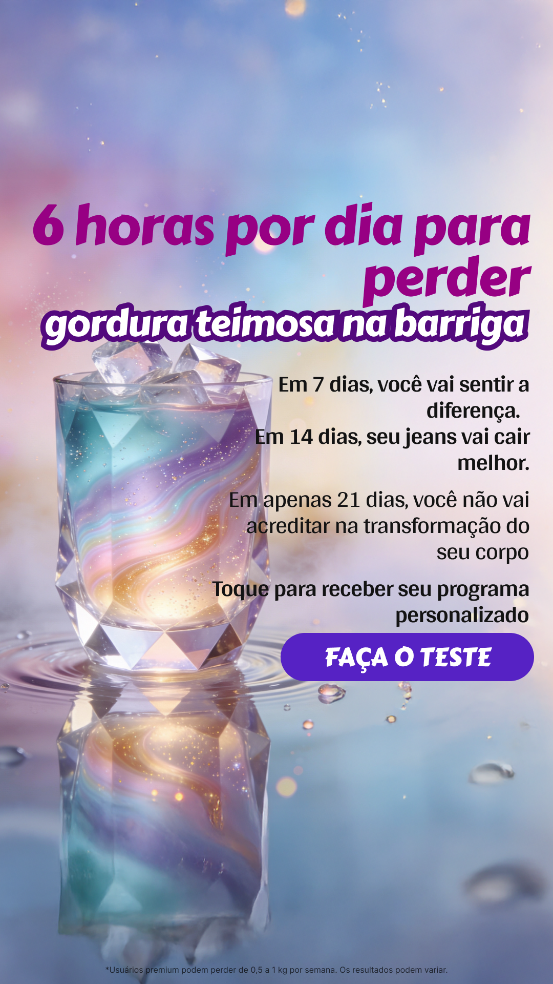 Simple Fasting App Facebook ad