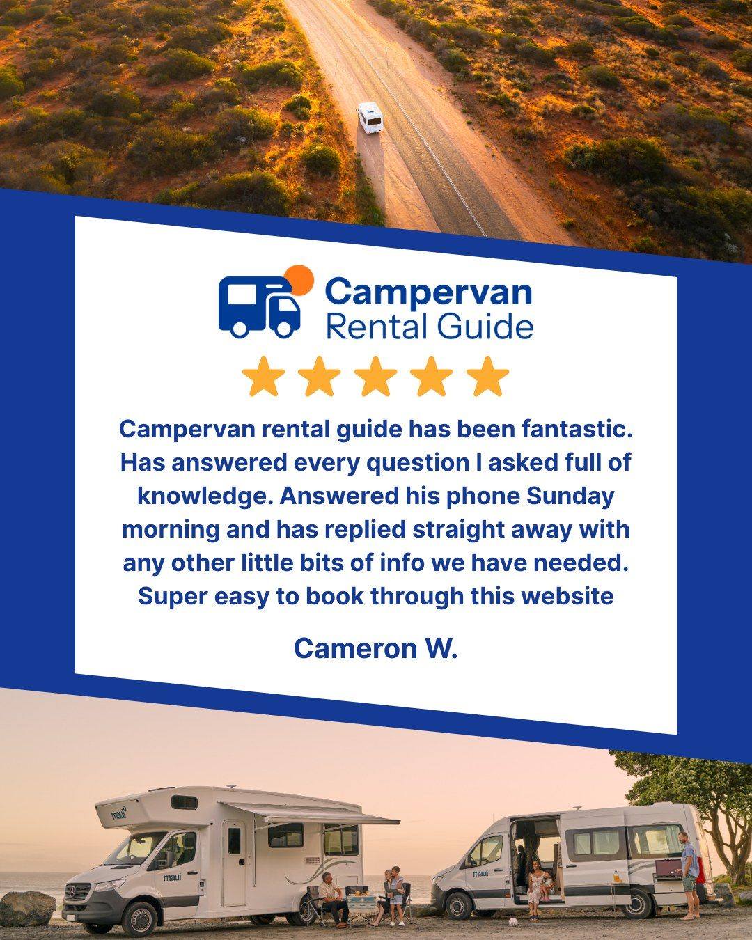 Campervan Rental Guide Facebook ad: Campervan Rental Guide | Compare Campervan & Motorhome Hire