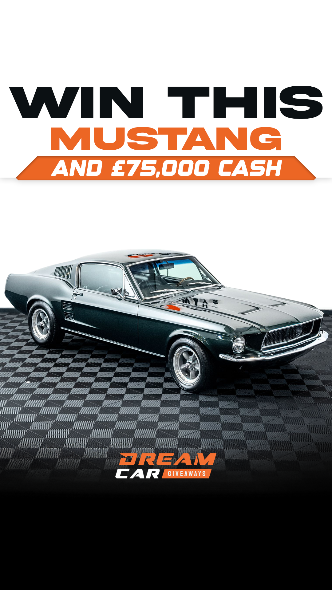 Dream Car Giveaways Facebook ad