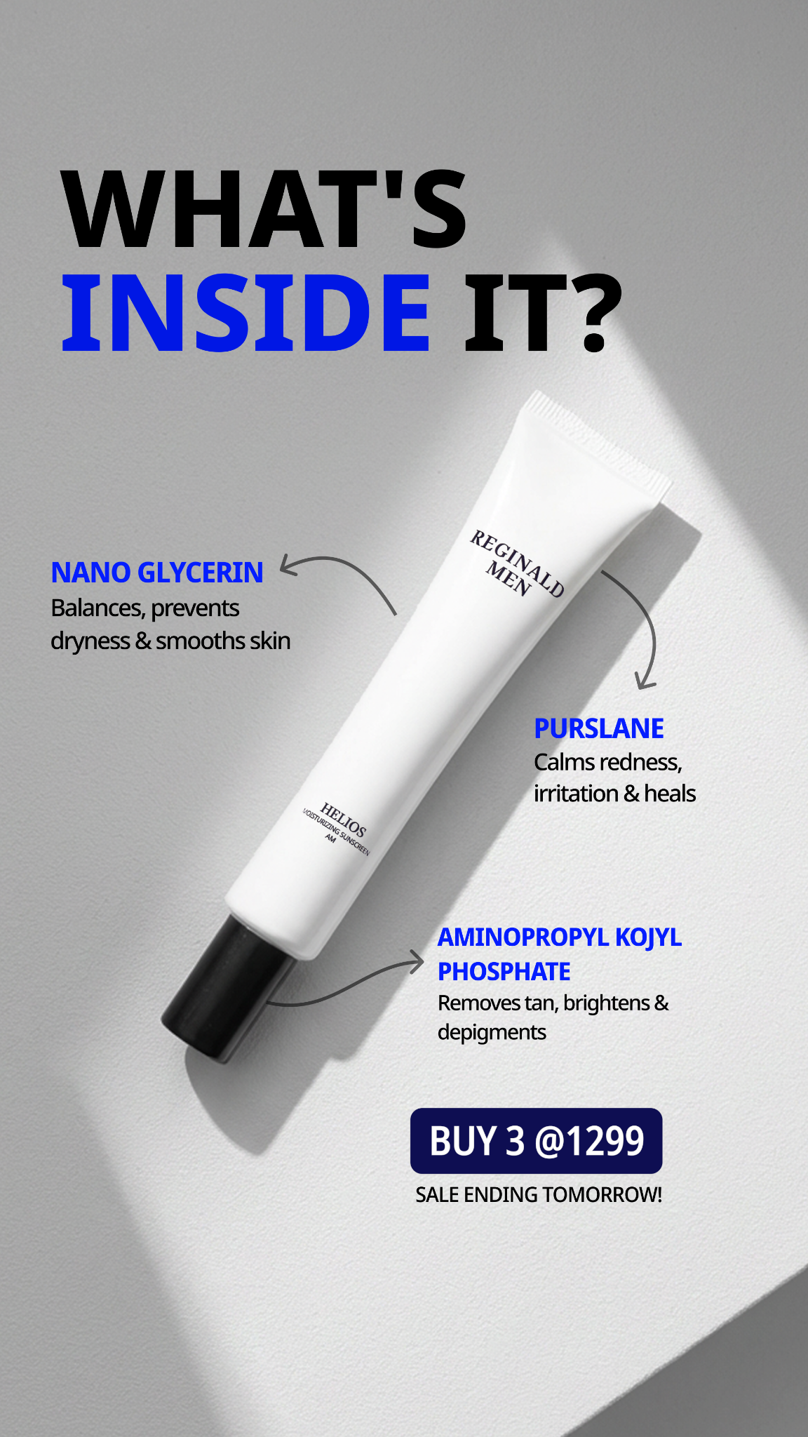 Reginald Men Skin Facebook ad