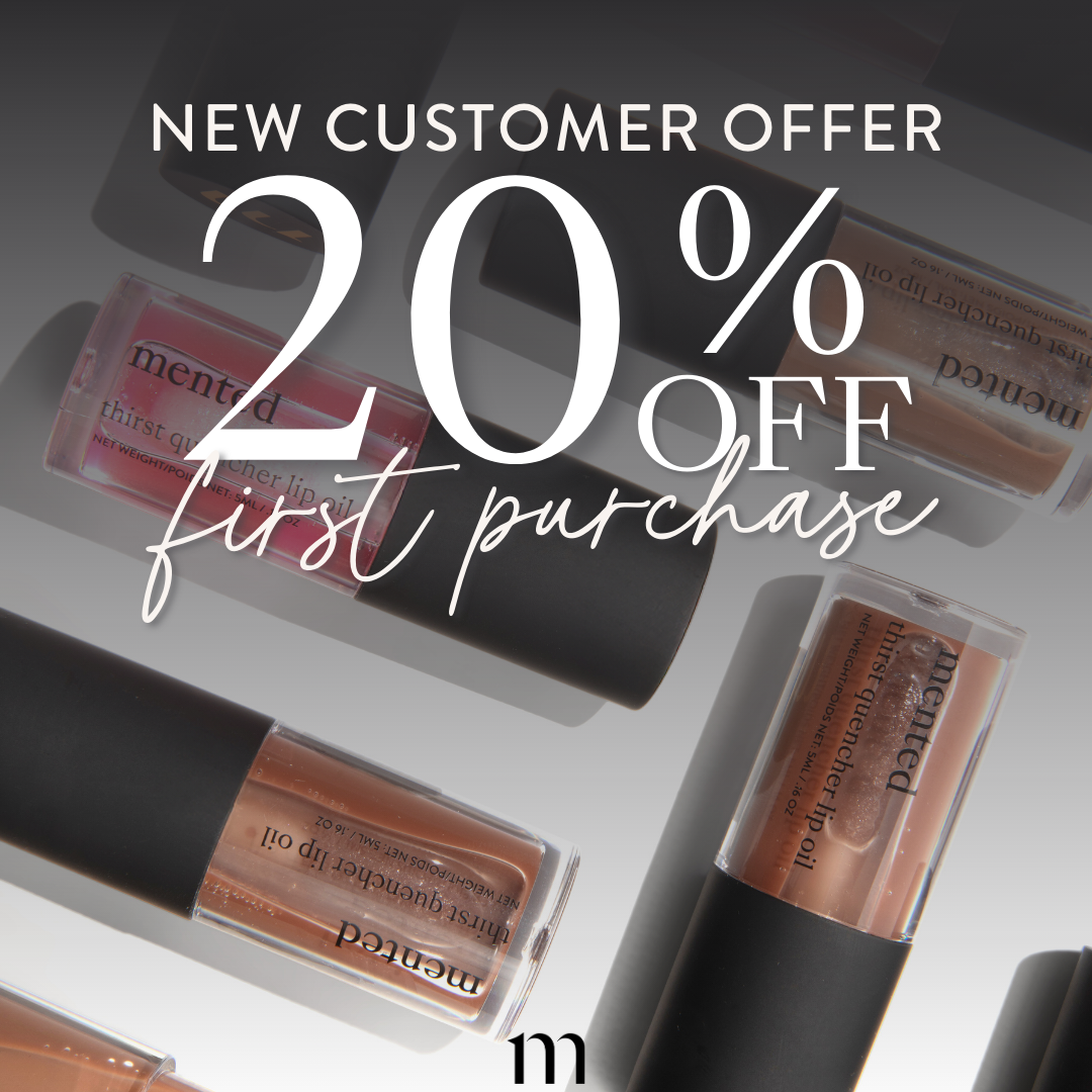 Mented Cosmetics Facebook ad: Start With 20% Off