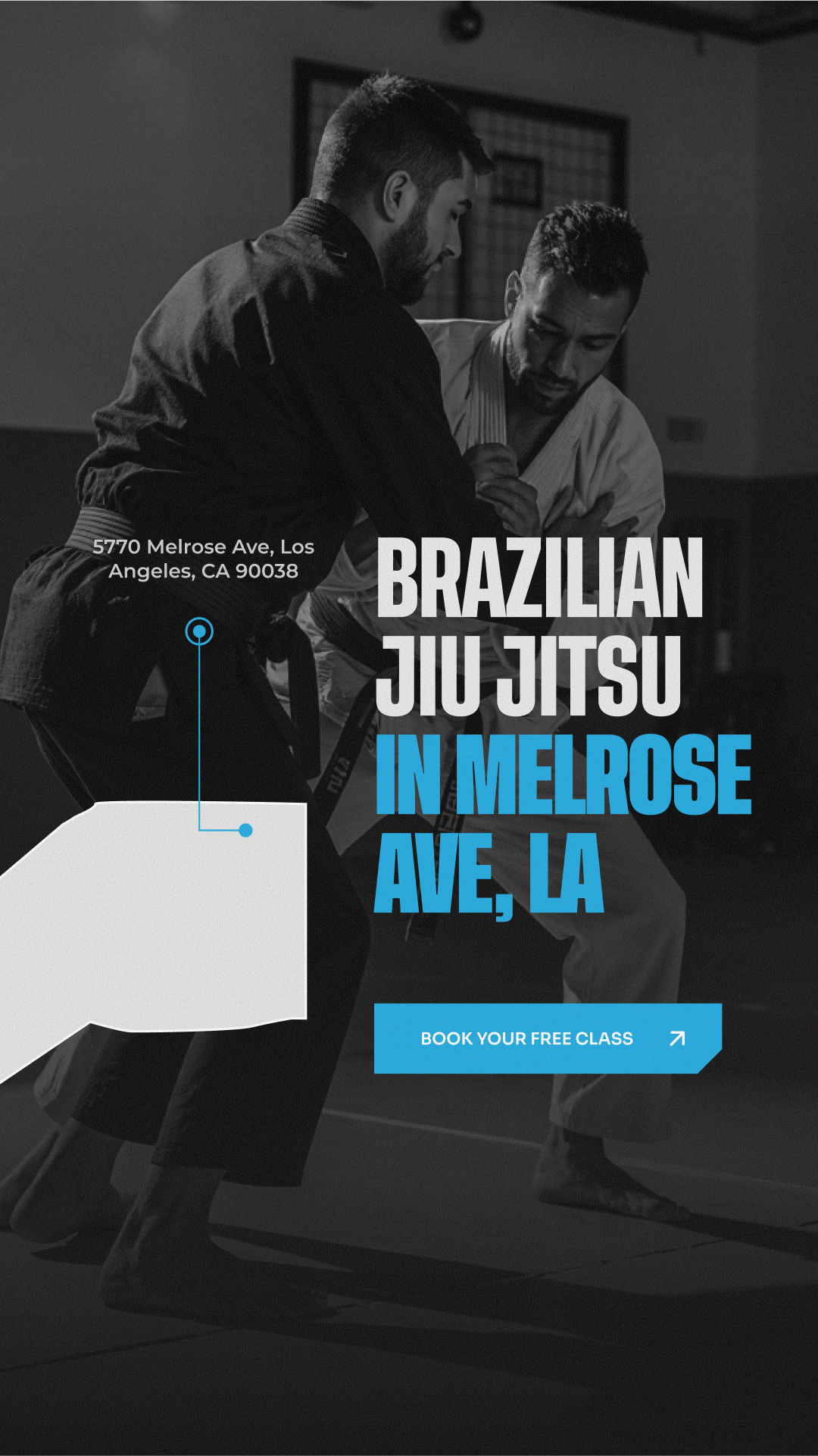 Like Water Jiu Jitsu Facebook ad from Oct 17, 2025