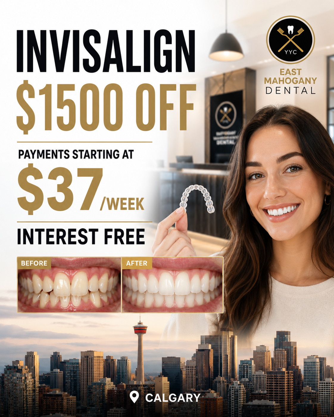 East Mahogany Dental Facebook ad