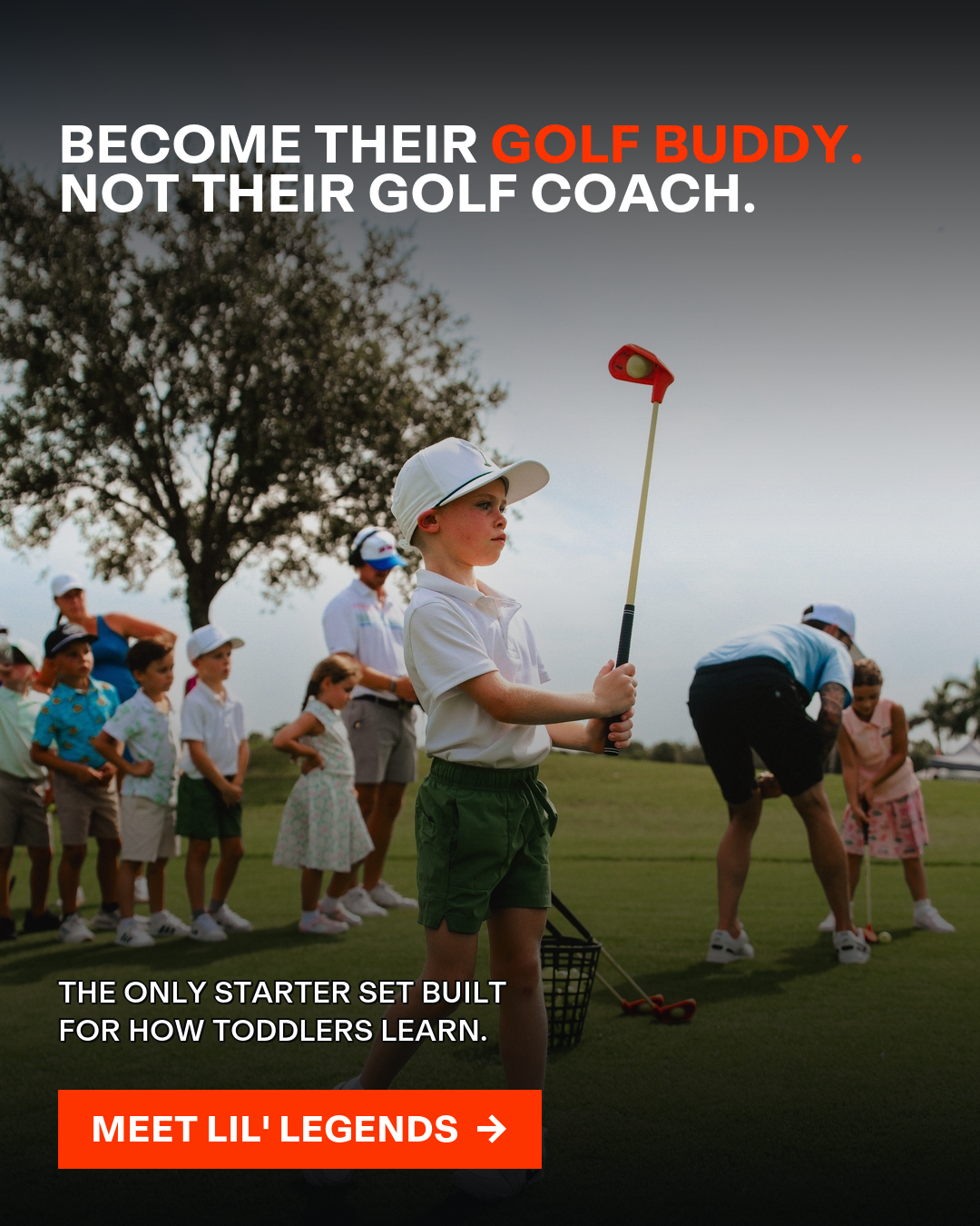 Performance Golf Facebook ad