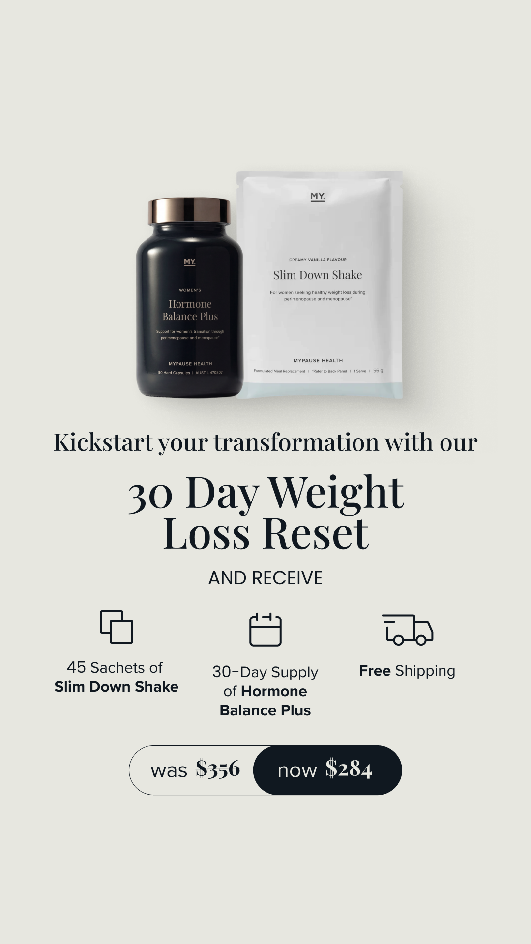 MyPause Health Facebook ad