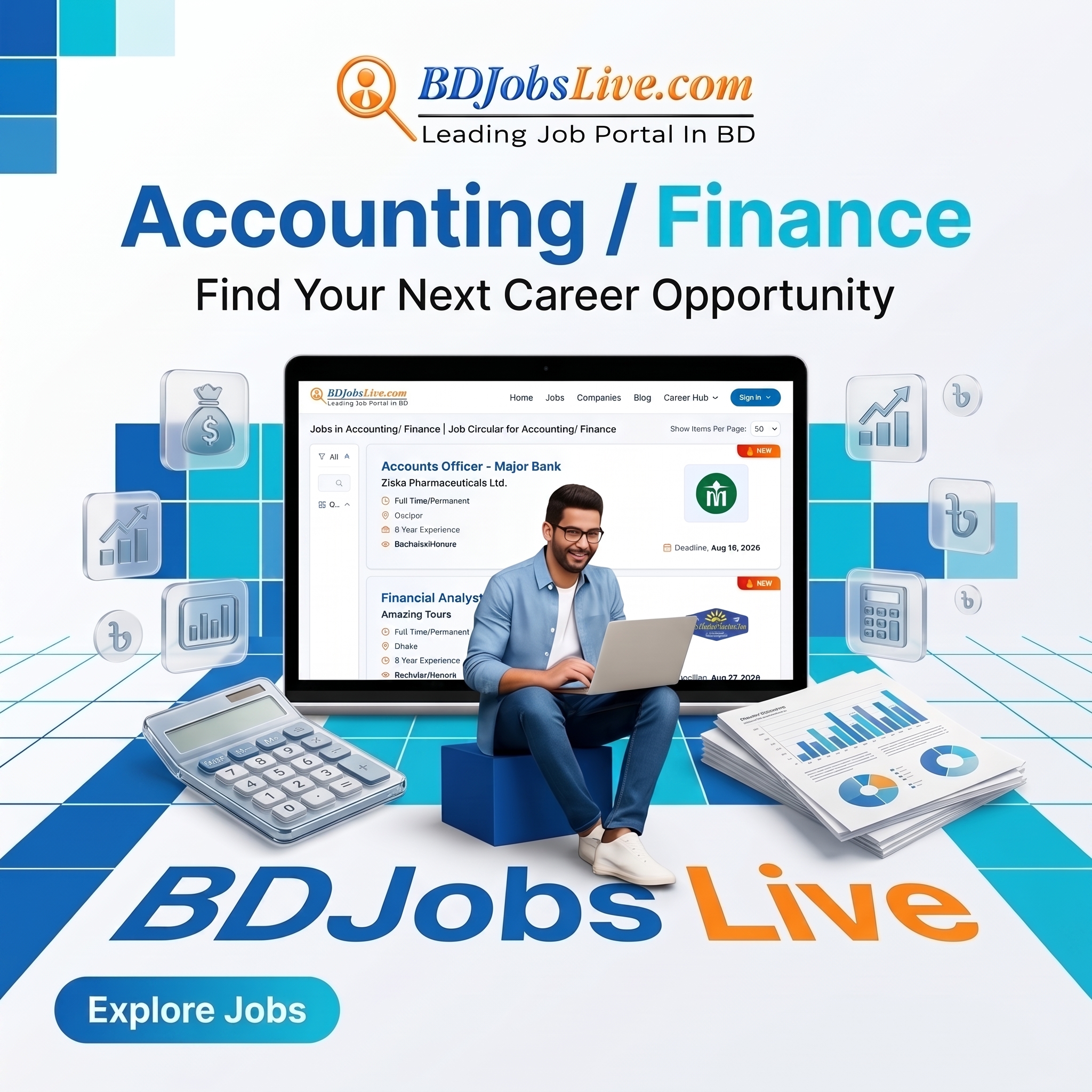 BDJobs Live Facebook ad: Job site in Bangladesh - BDJobs Live