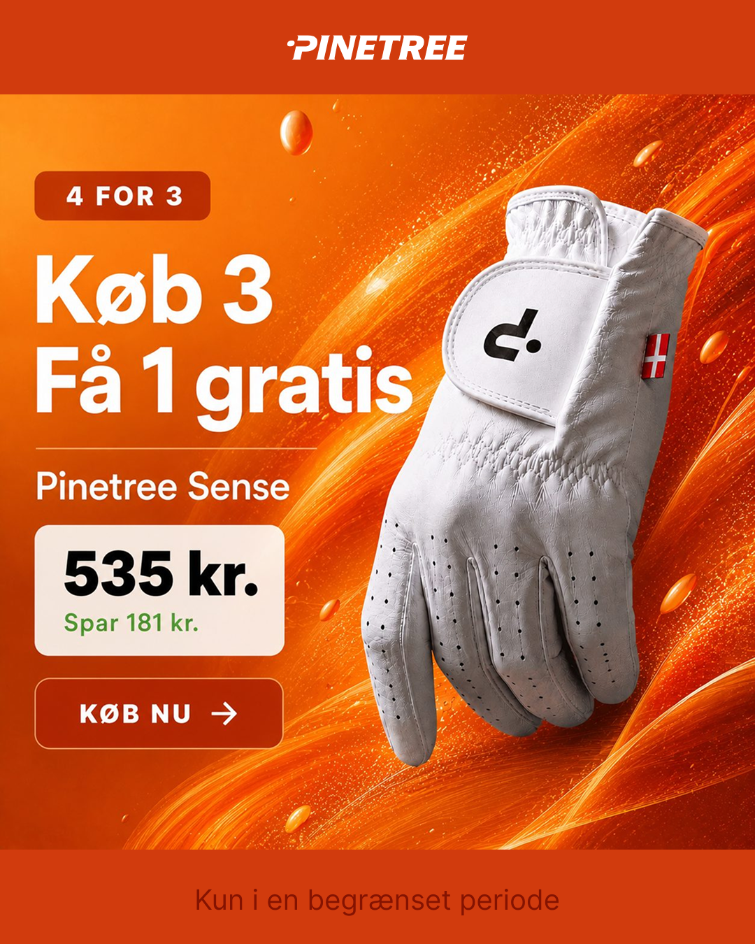 Pinetree Golf Facebook ad