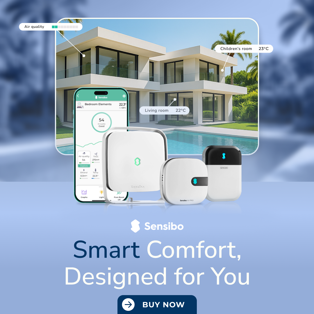 Sensibo Facebook ad