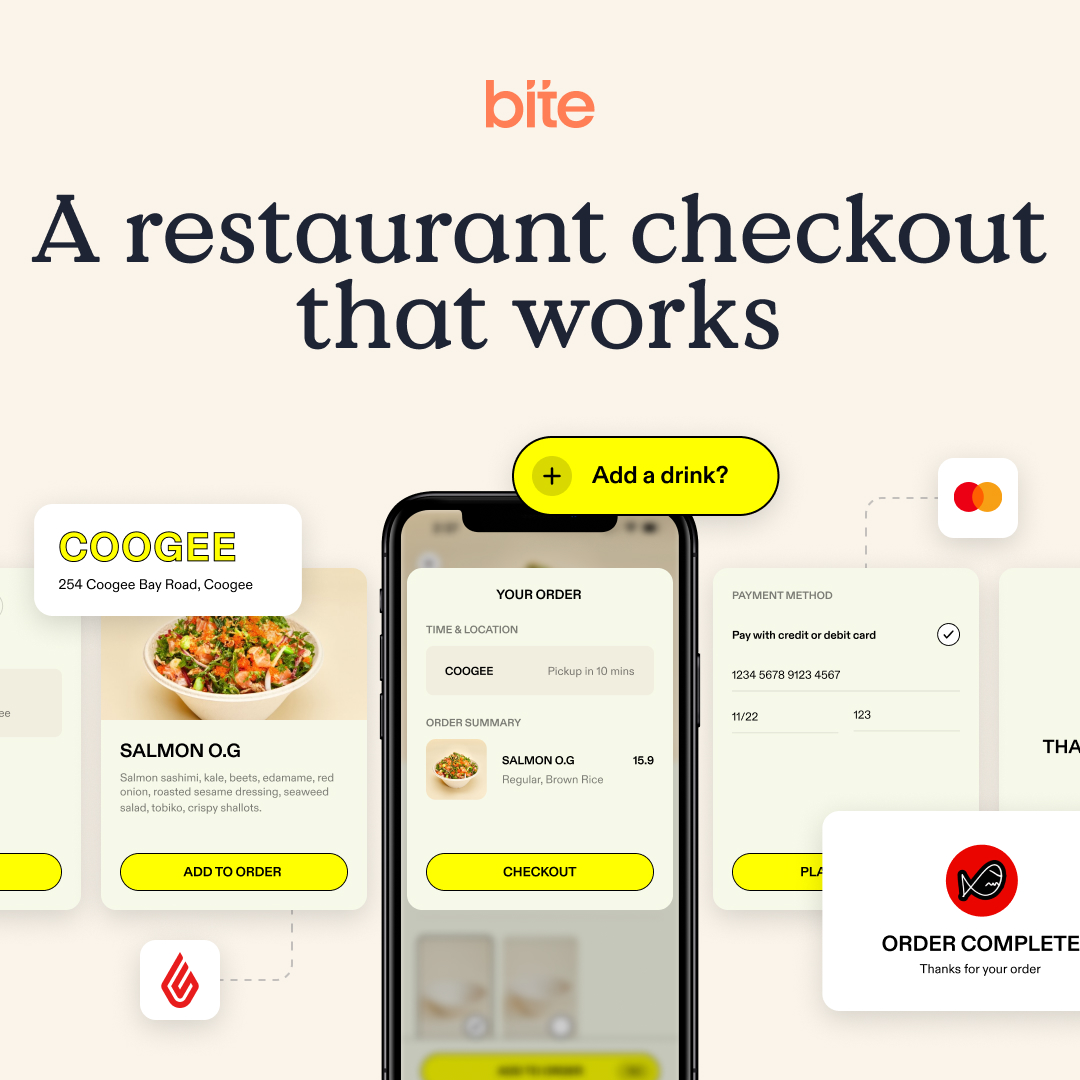 Bite Facebook ad: Zero-commission online food sales