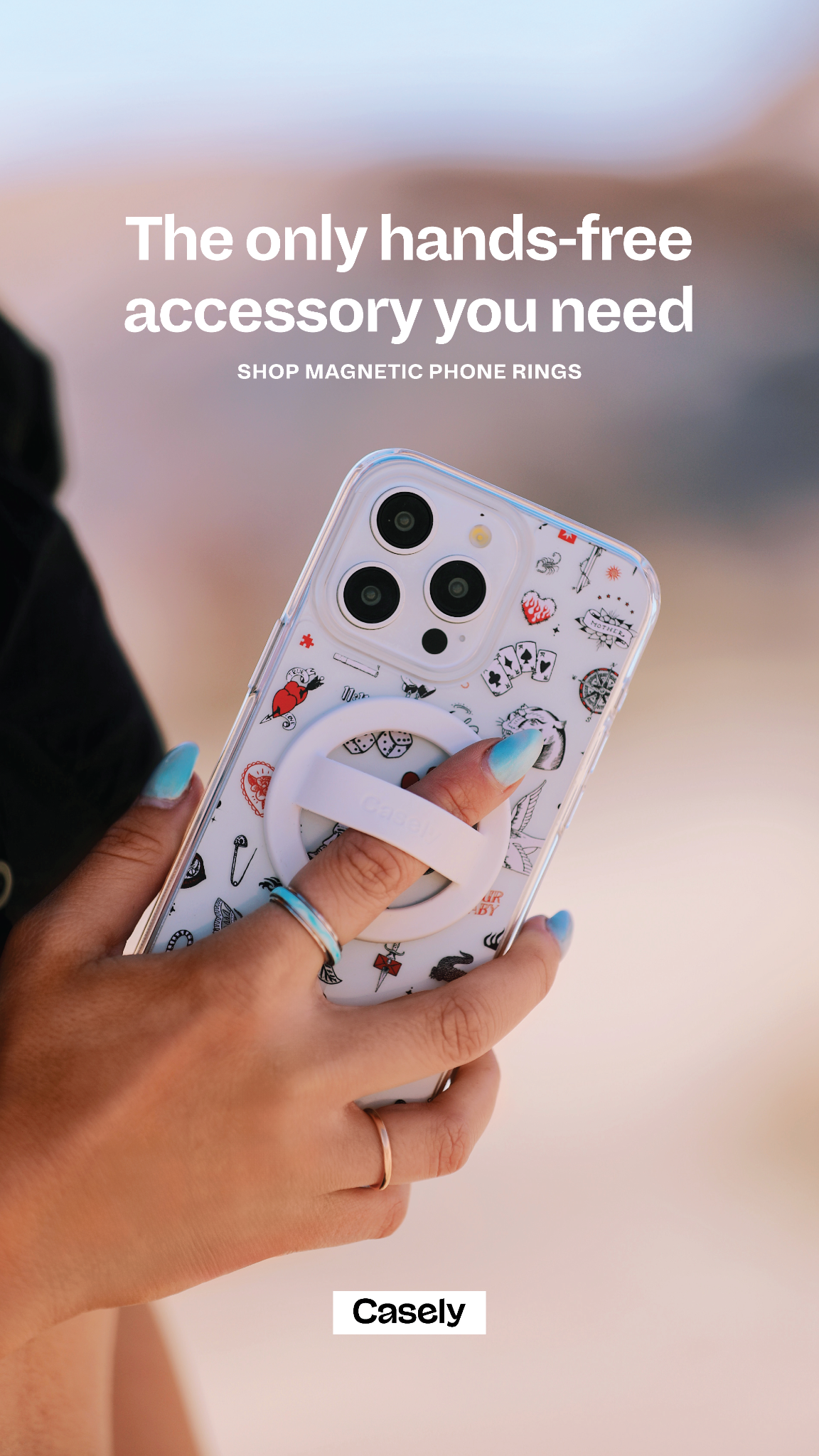 Casely Facebook ad