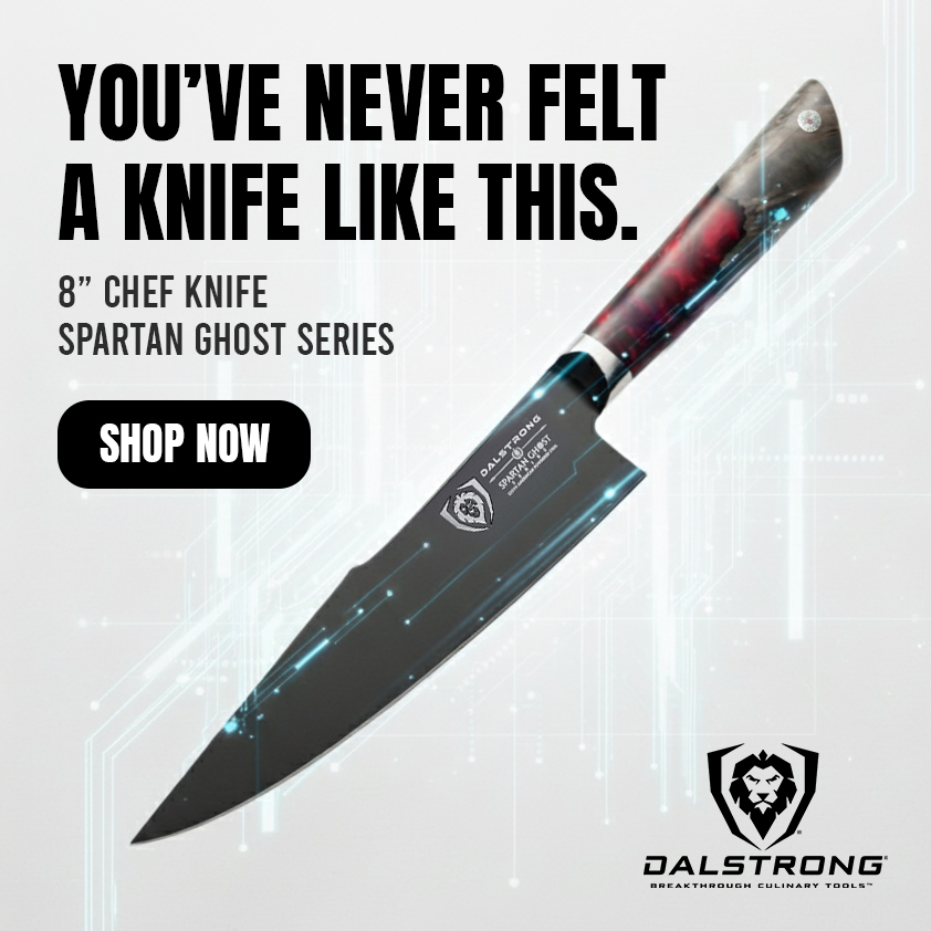 Dalstrong Facebook ad: Chef's Knife 8 | Spartan Ghost Series | Dalstrong