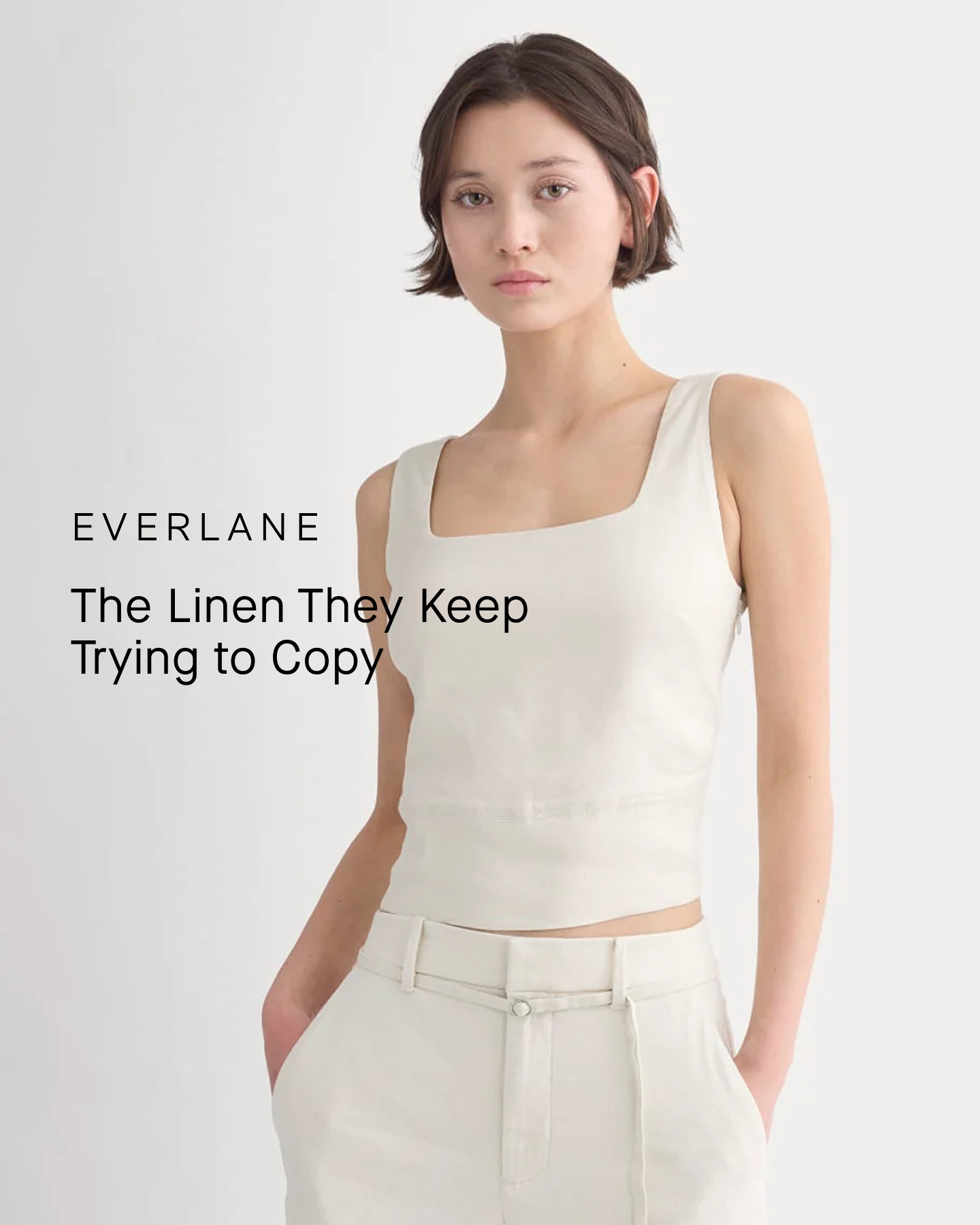 Everlane Facebook ad
