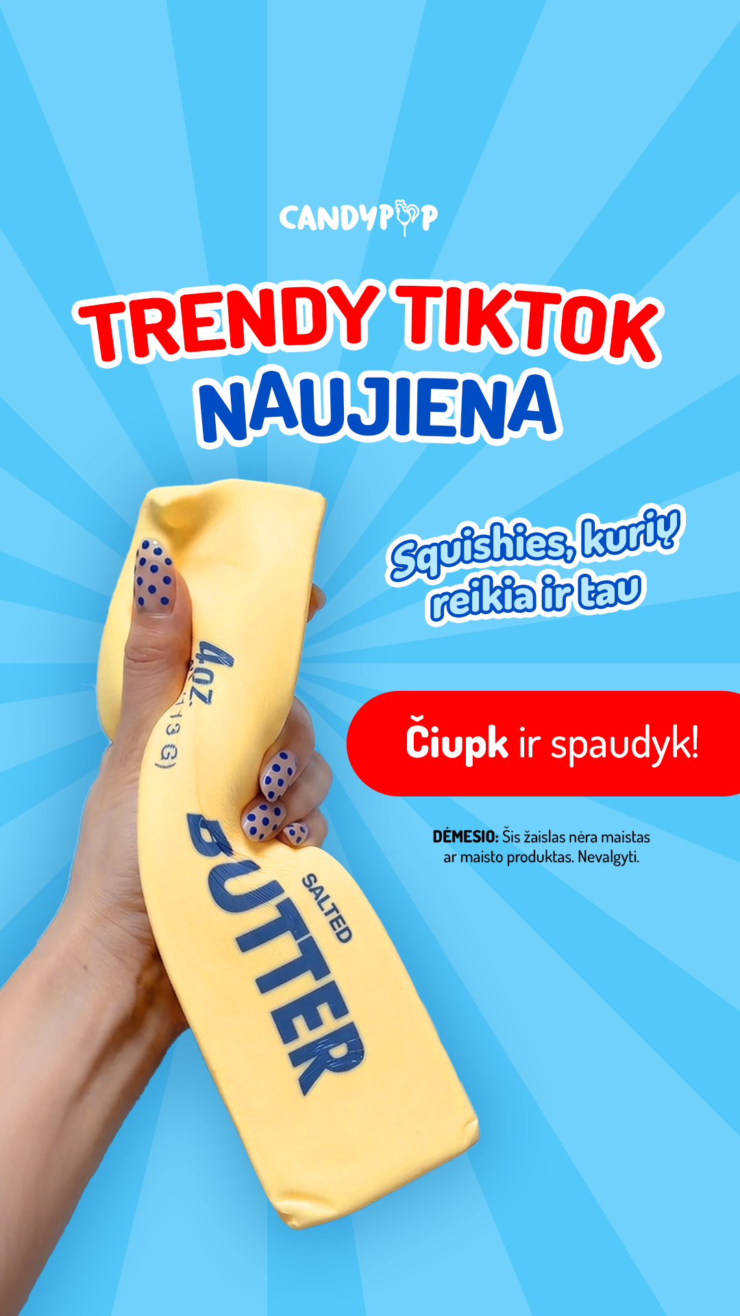 Candy POP Facebook ad