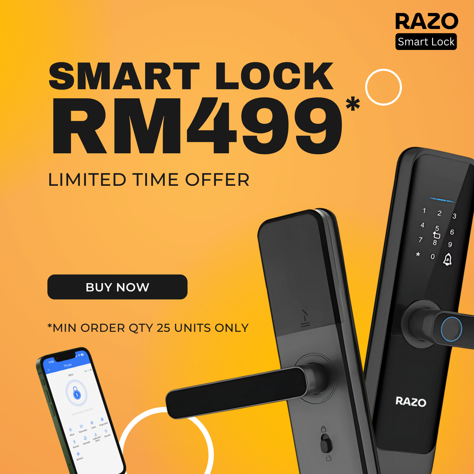 Smart Lock Malaysia Facebook ad: πππππππ ππππ ππ
π
ππ