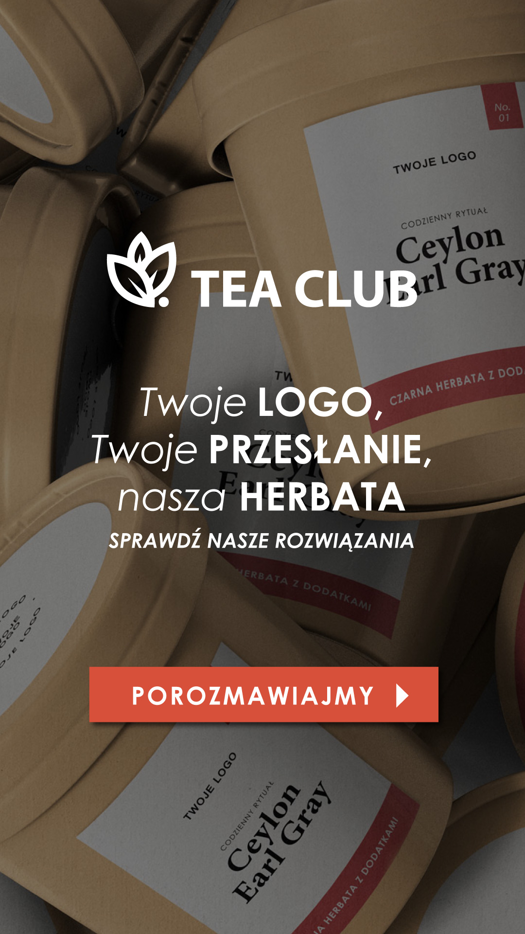 Tea Club Facebook ad from Dec 4, 2025