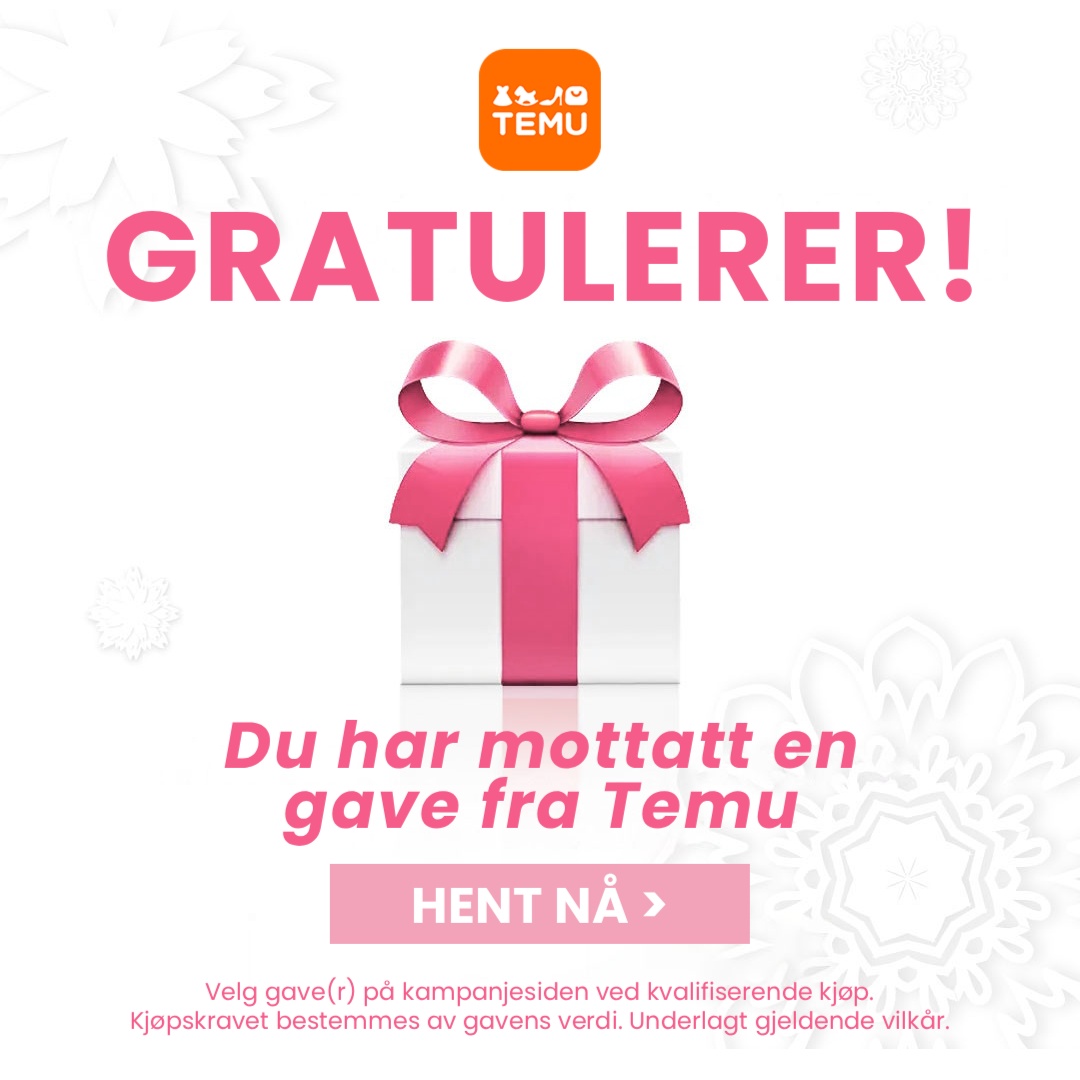 Temu Norway Facebook ad