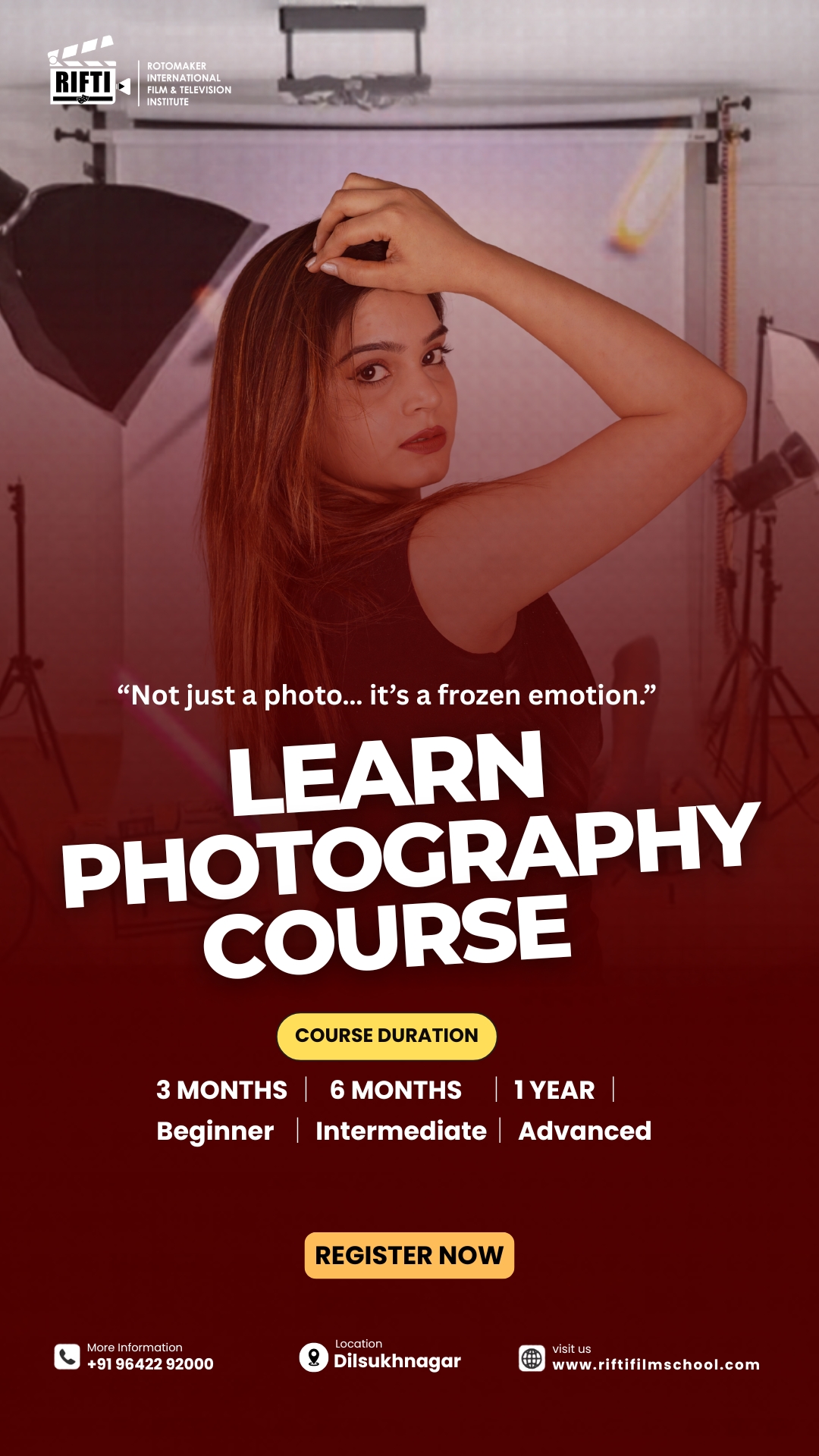 Rifti Film School Facebook ad from Jun 16, 2026