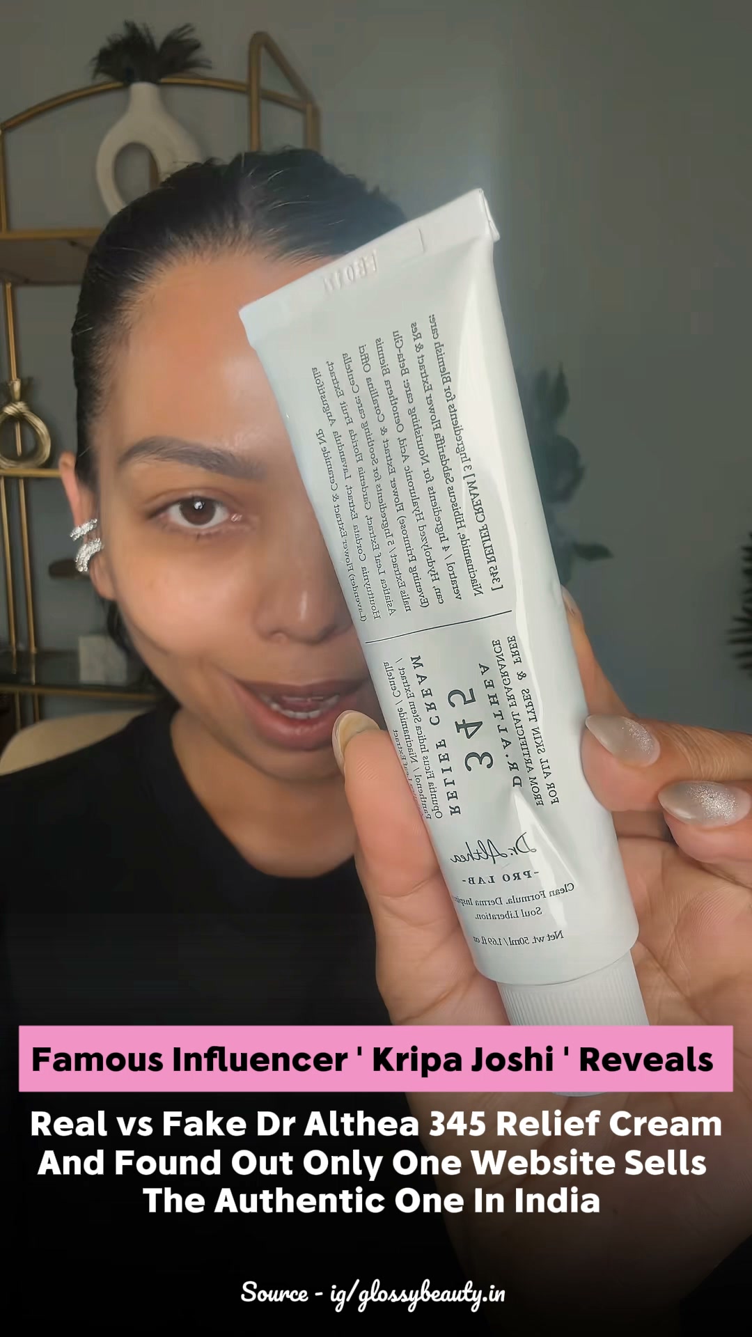 The Glossy.Beauty Facebook ad: Clear Acne, Fade Dark Spots & Brighten Skin