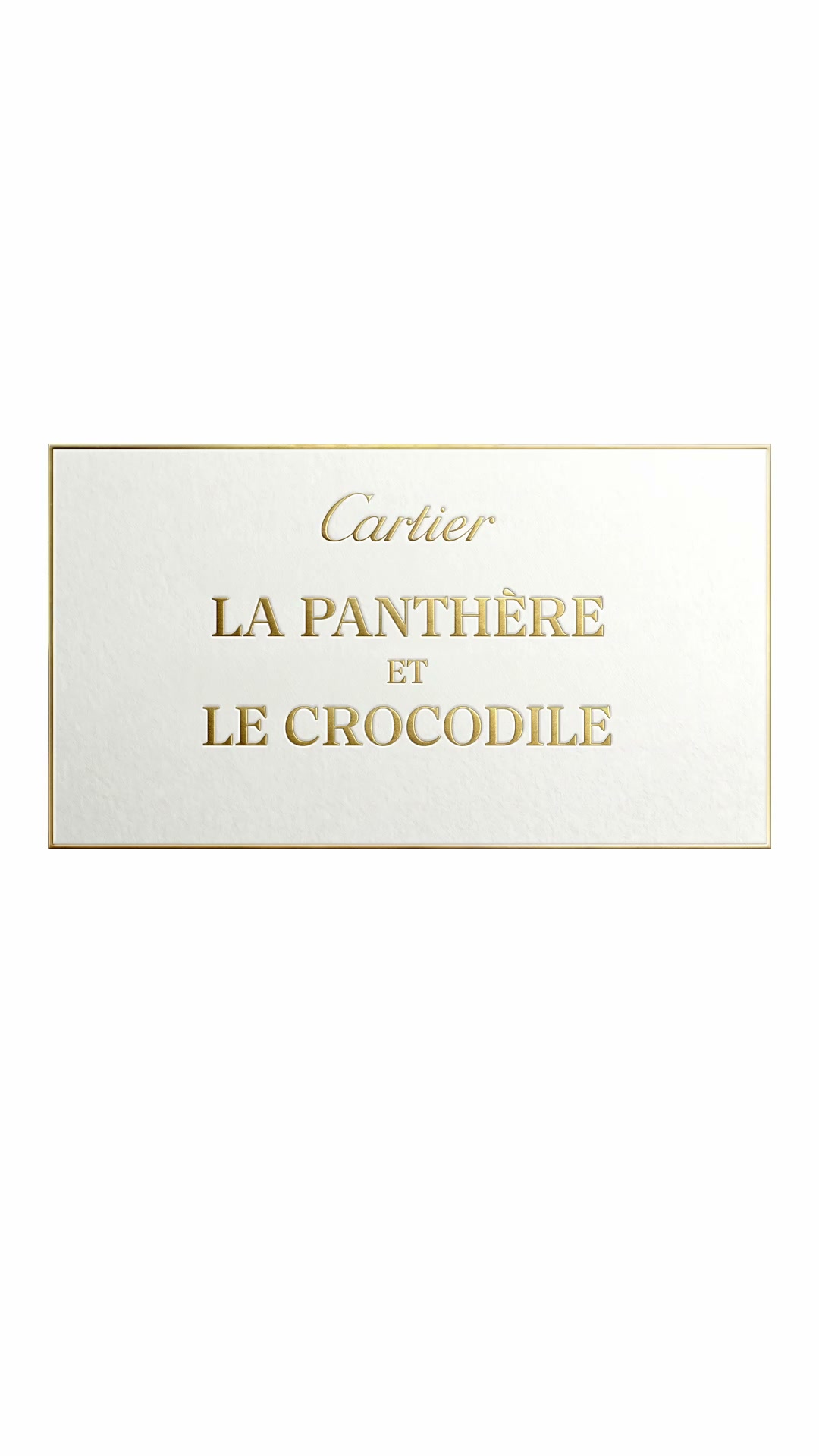 Cartier Facebook ad: Il était une fois la Panthère qui rencontre…