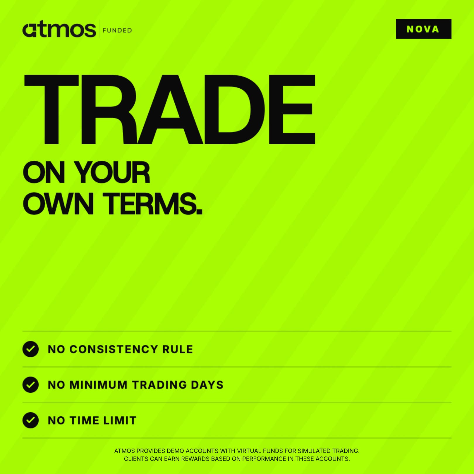 Atmos Funded Facebook ad