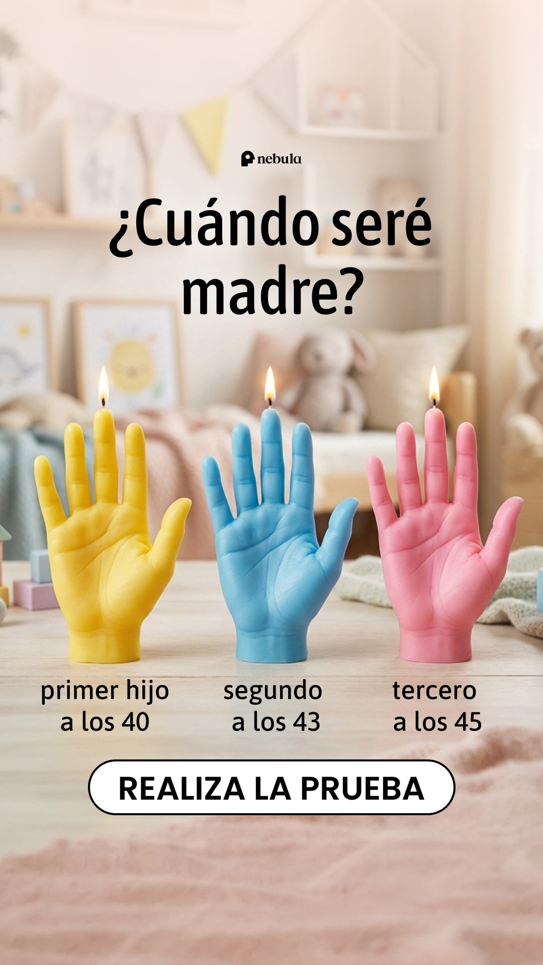 Nebula: Palm Reading Facebook ad
