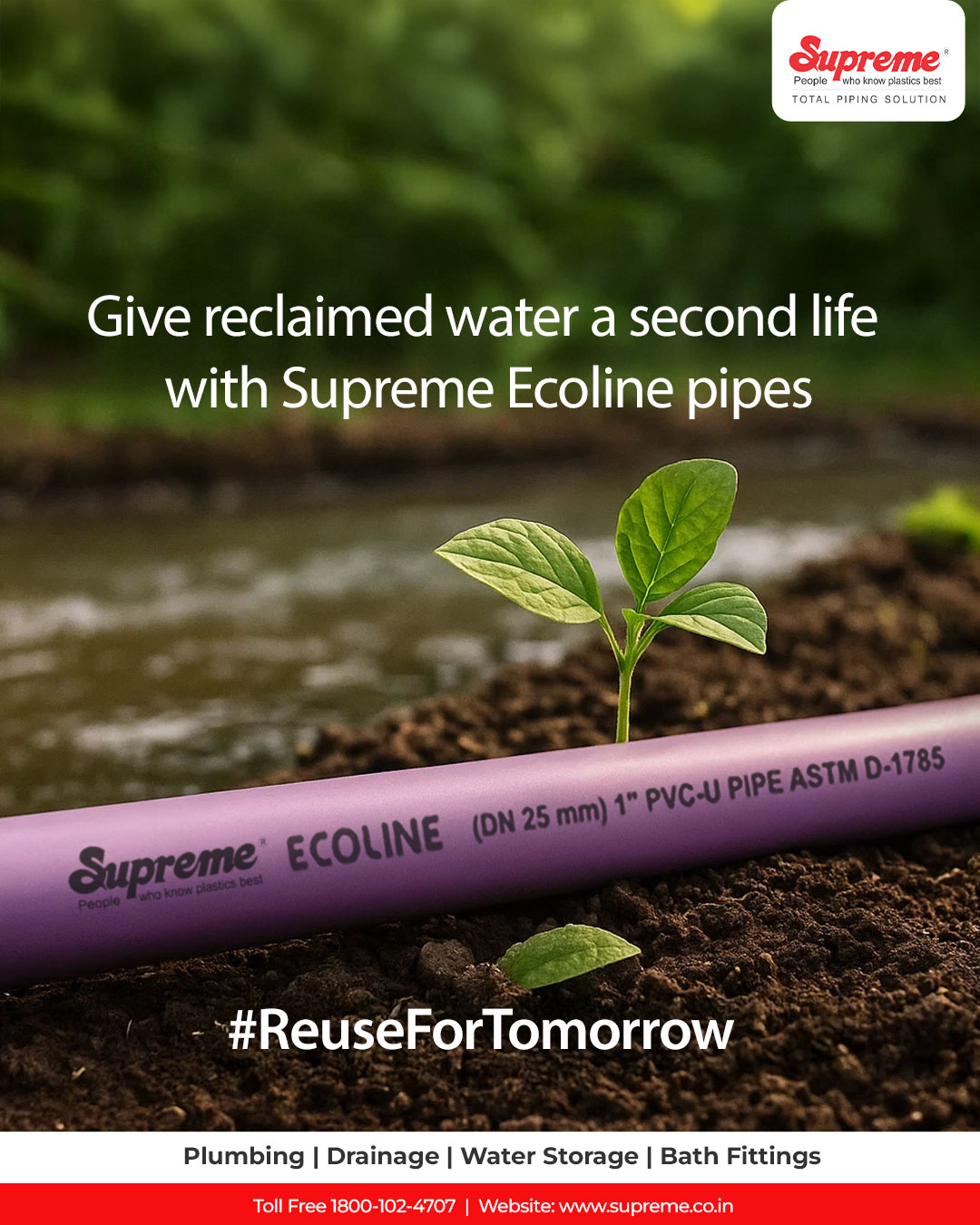 Supreme Pipes Facebook ad