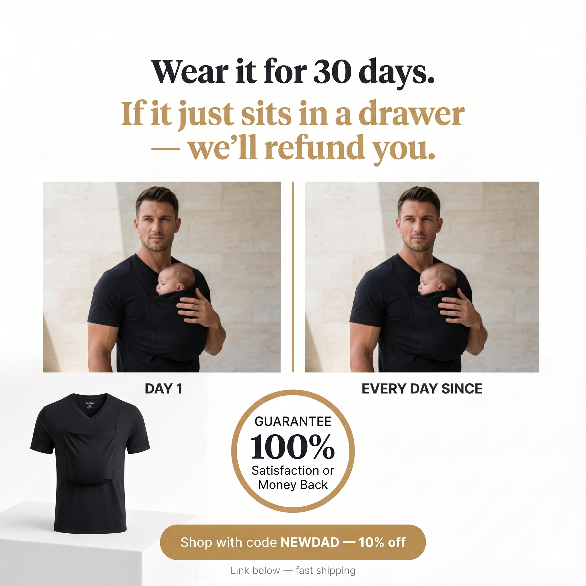 Kooden.life Facebook ad: Best GIFT for new dads