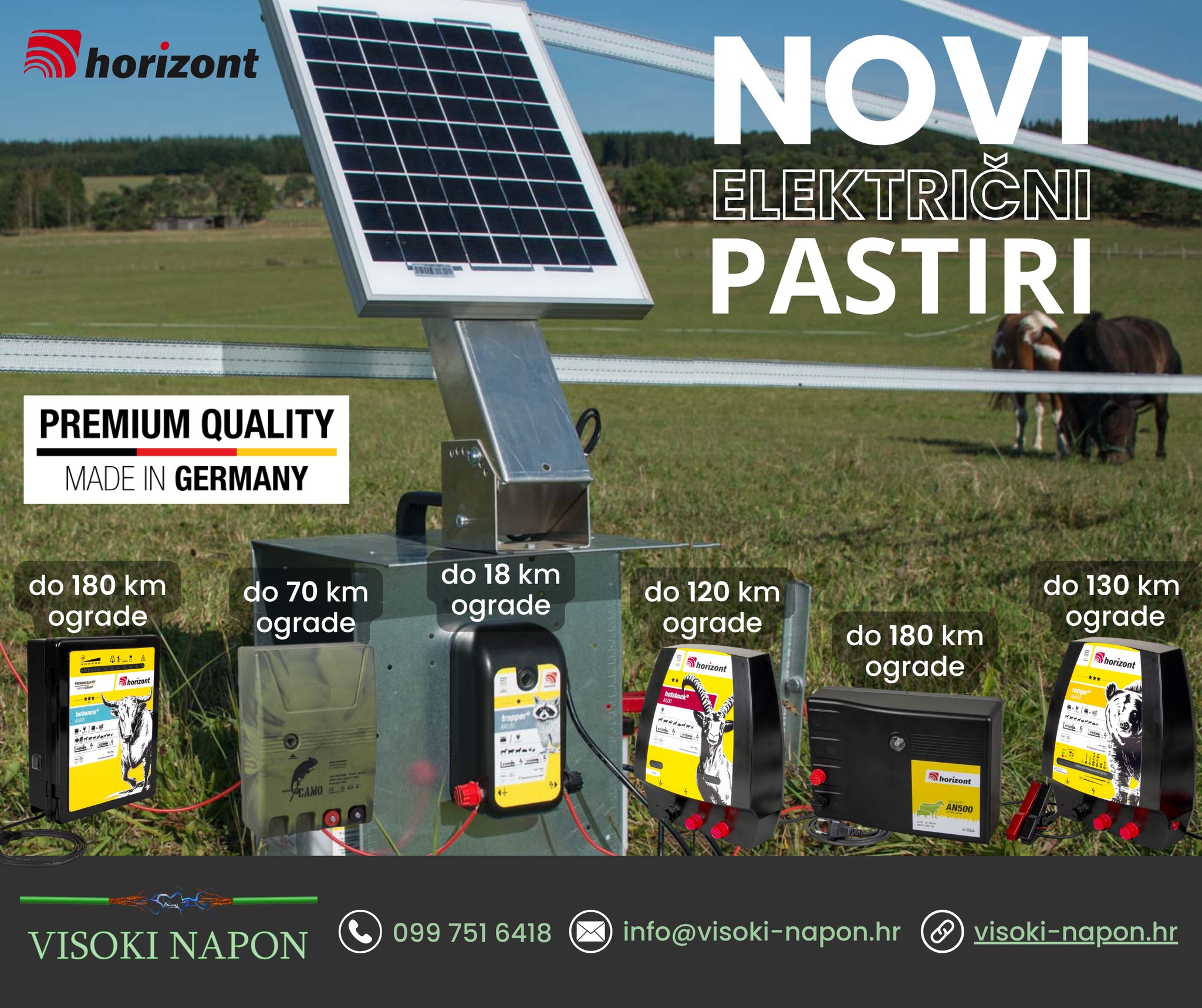 Visoki Napon - prodaja i popravak električnih pastira Facebook ad: Trgovina - Napon