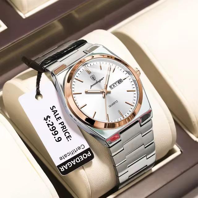Lufele Facebook ad: POEDAGAR 970 Luxury Quartz wristwatches Waterproof…