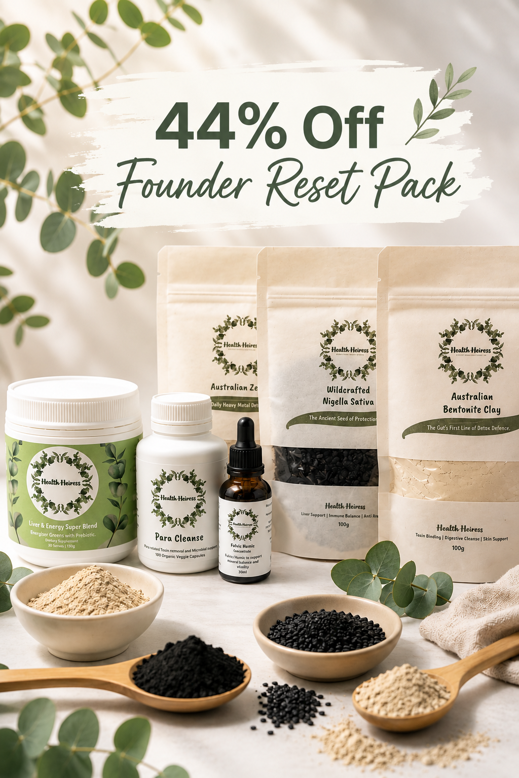 Health Heiress Facebook ad