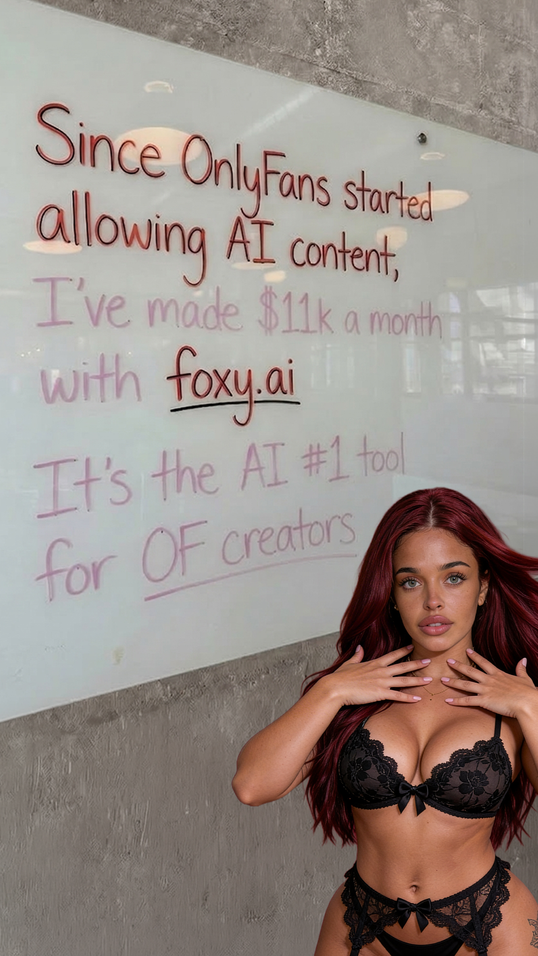 Foxy.ai Facebook ad